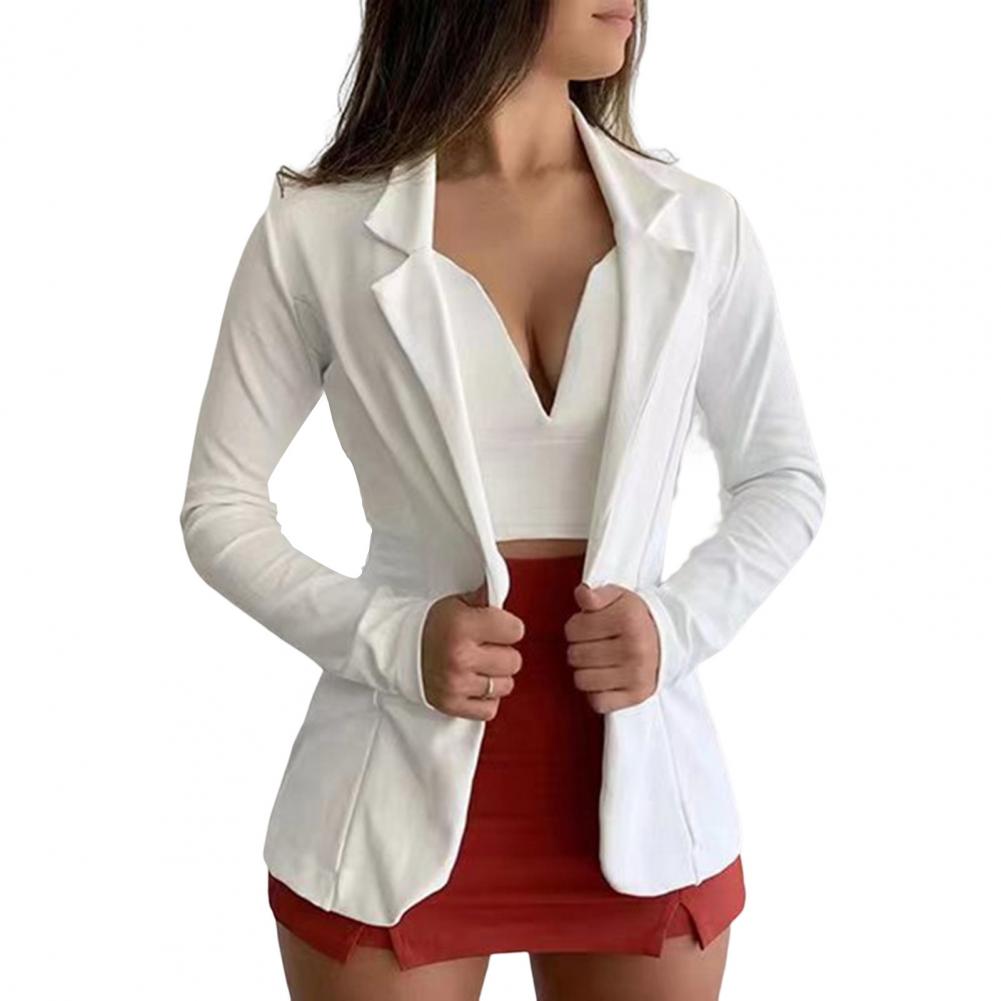 Title 5, Office Ladies Blazer Anti-Pilling Women Notched...