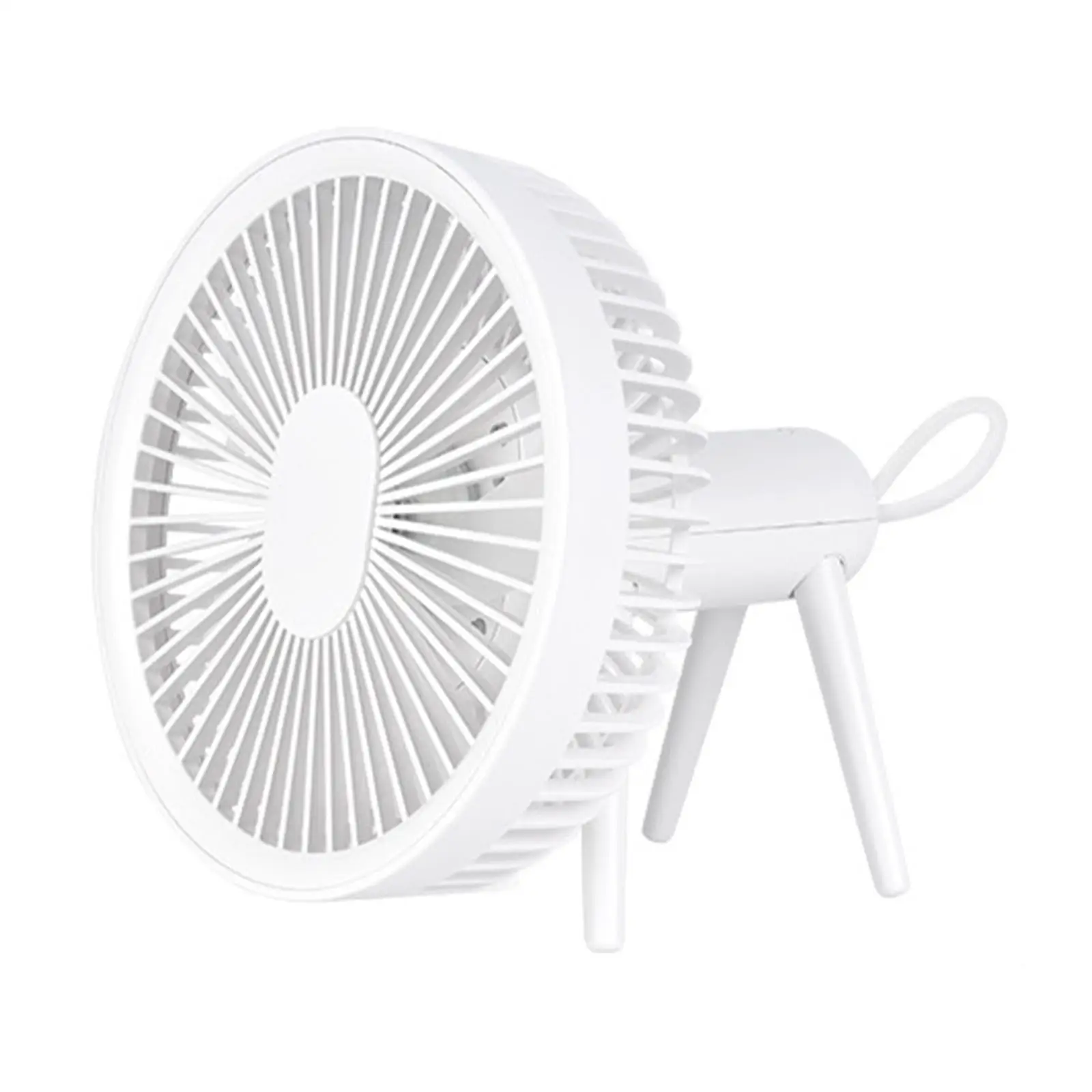 USB Desk Fans Air Cool Fan 4 Speeds Personal Table Cooling Fan for Backpacking Car