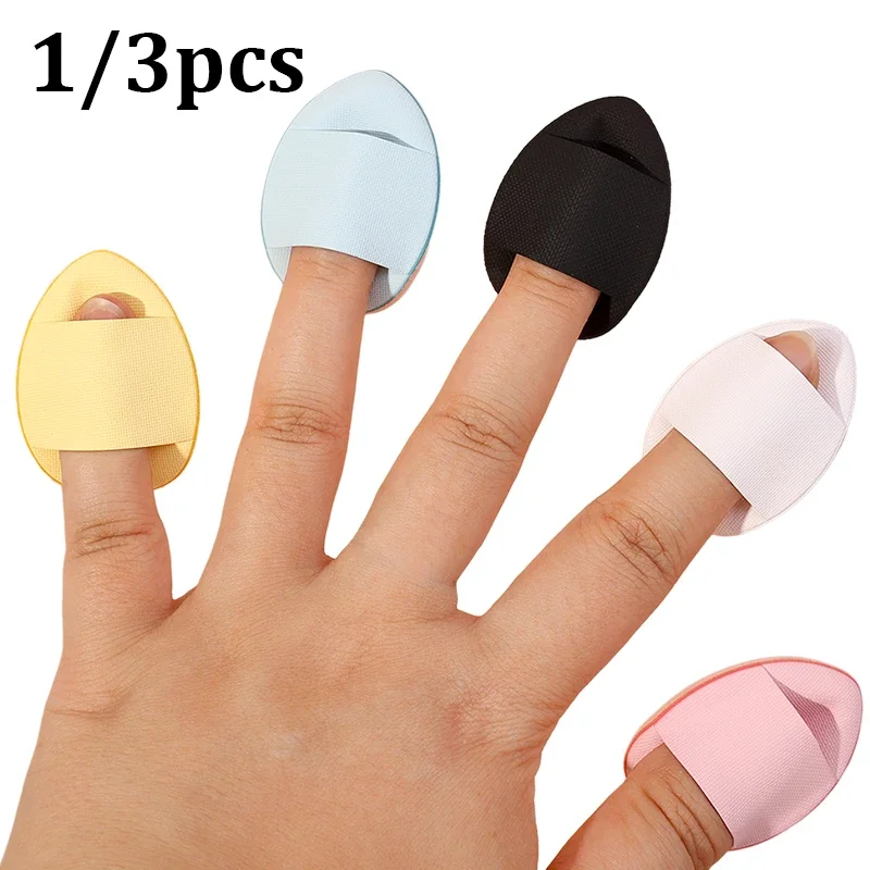 Best of 1 / 3pcs Mini Size Finger Cosmetic Puff Makeup Sponge Wet Dry Use Concealer Foundation Blush Detail Powder Puff Professional Tools Reviews & Tips