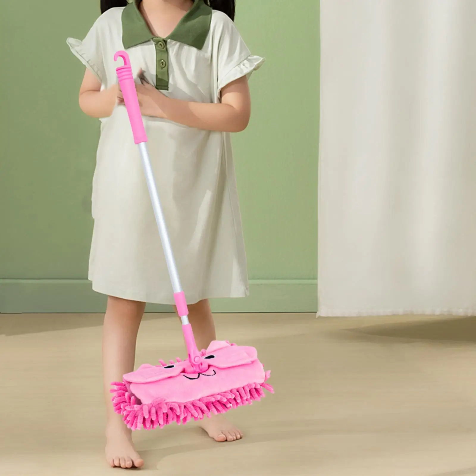 Kids Mini Mop Kids Household Cleaning Toy for Creativity Birthday Gifts