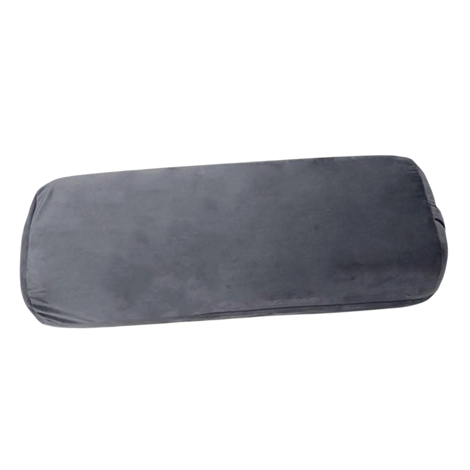 Yoga Bolster Pillow High Elastic Removable Washable Cover Pillow Sponge Meditation Cushion Support Pillow for Legs Soft Support