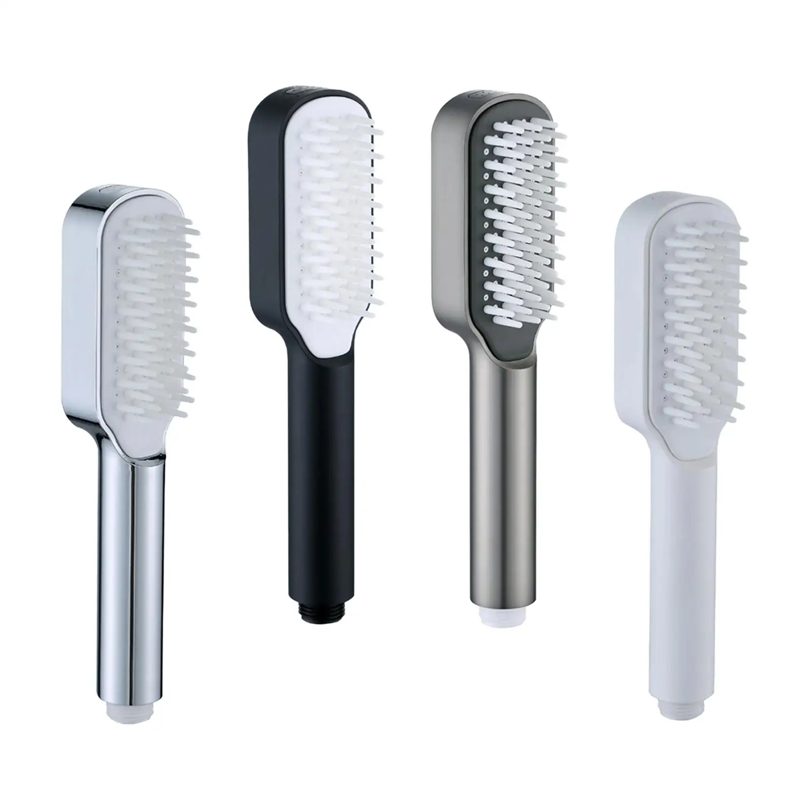 with Massage Combs Rainfall Fits 1/2inch Adapter Saving Water Cleaning Your Shower, Bathroom Accessory