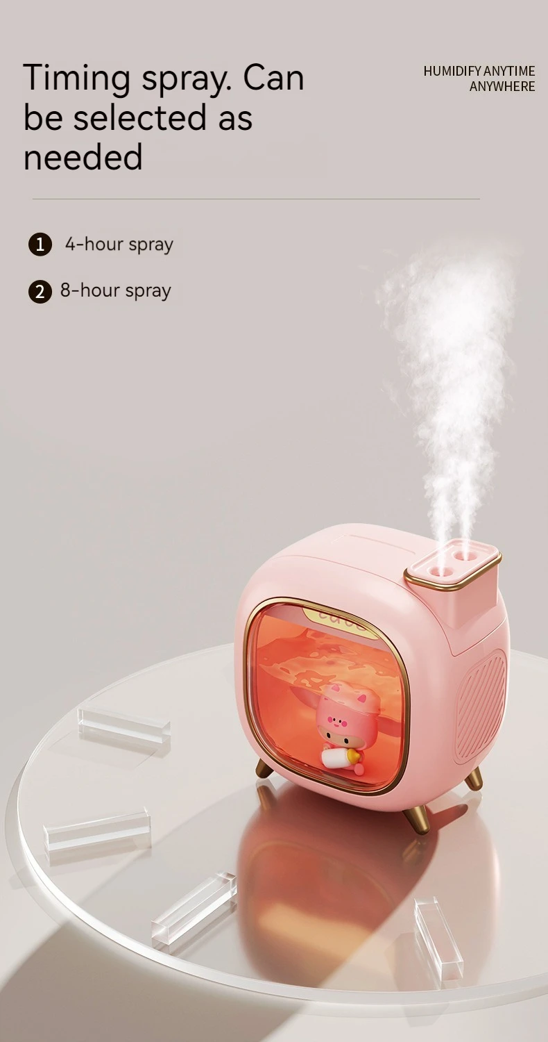 Title 8, New mini USB double spray moe wa humidifier hom...