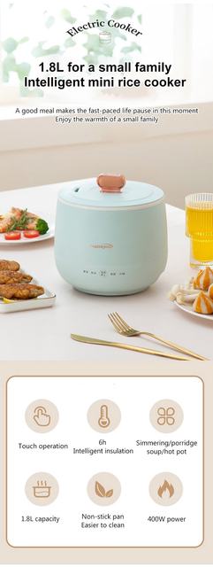 Mizawa Rice Cooker Stainless Steel Uncoated Smart Mini Household Rice  Cooker Rice Cooker - AliExpress