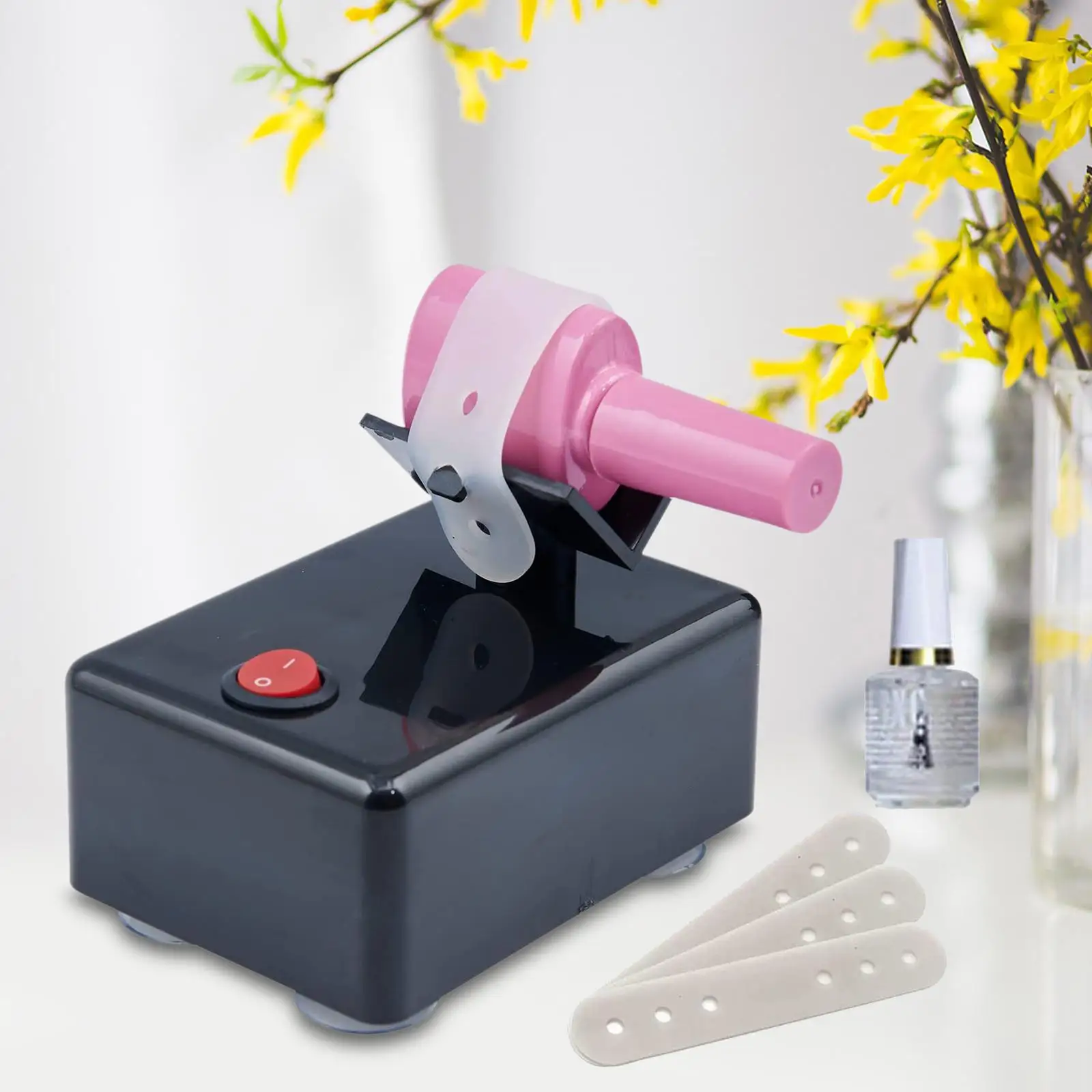 Portable Nail 1 Shaker Pigment Mixer Easy to Use for Gel Polish Ink