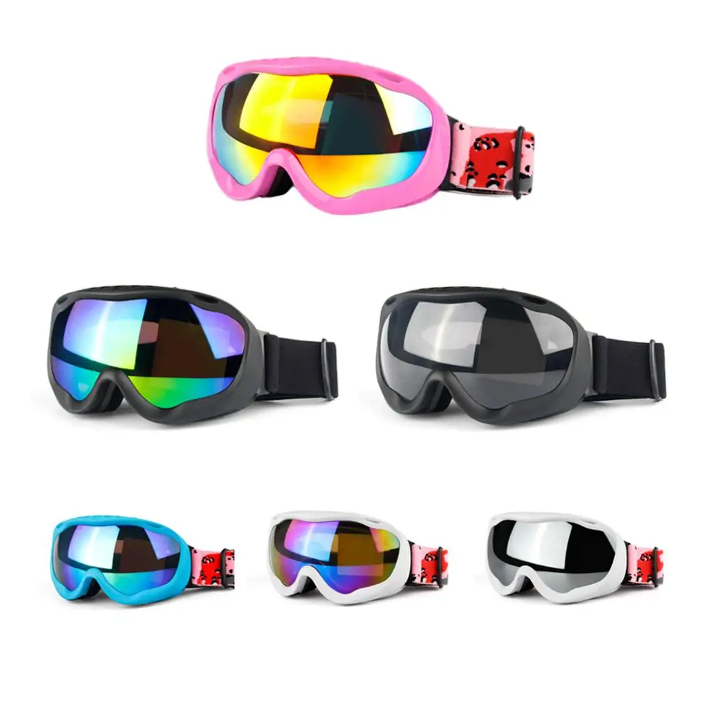 Motorcycle Goggles Fit Over Glasses Anti-Fog Shatterproof Lenses UV400 Unisex Protective Lens Windproof Dustproof Outdoor