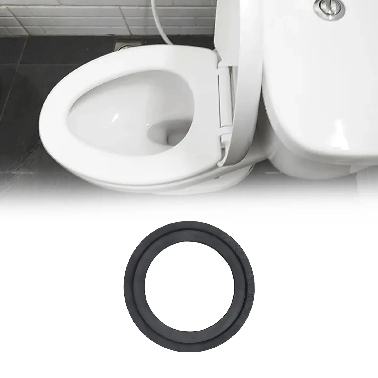 RV Toilet Flush Ball Seal Replace Parts Flush Ball Gaskets for 300 310 320 RV Toilet Easy Installation Stable Performance