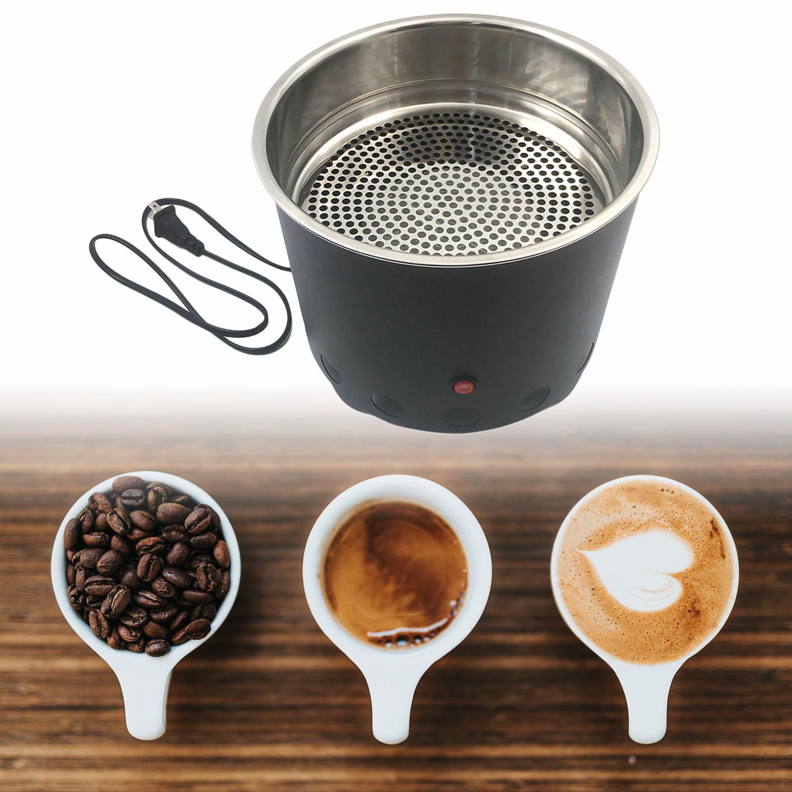 220V 1.32lb Electric Coffee Bean Cooling Machine with Filter Stainless Steel