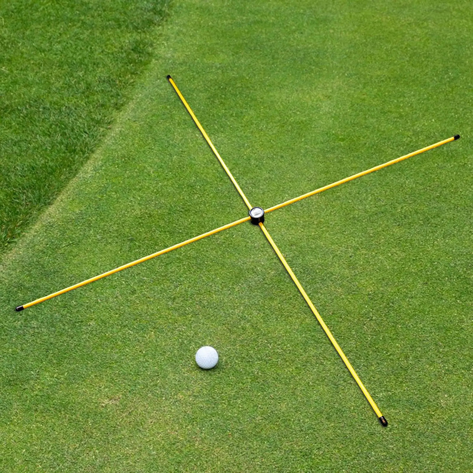 2Pcs Training Aid Swing Trainer Putting Golf Alignment Sticks for Practice