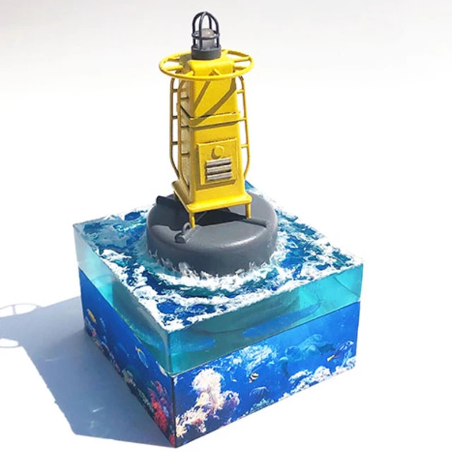 RC Simulation Boat Accessories Sea Buoy Model Decoration DIY Small