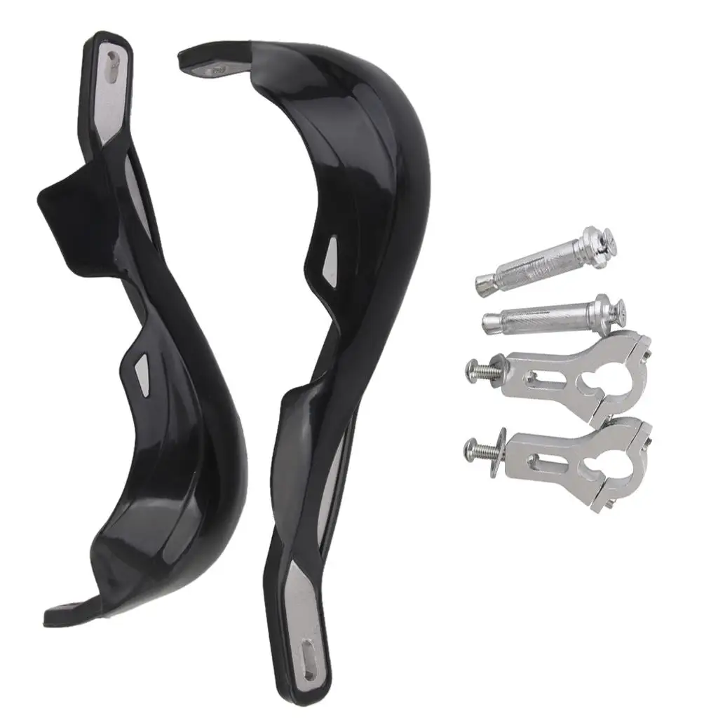 2pcs 7/8 inch Handlebar   Protector Wind Guard for Supermoto Racing