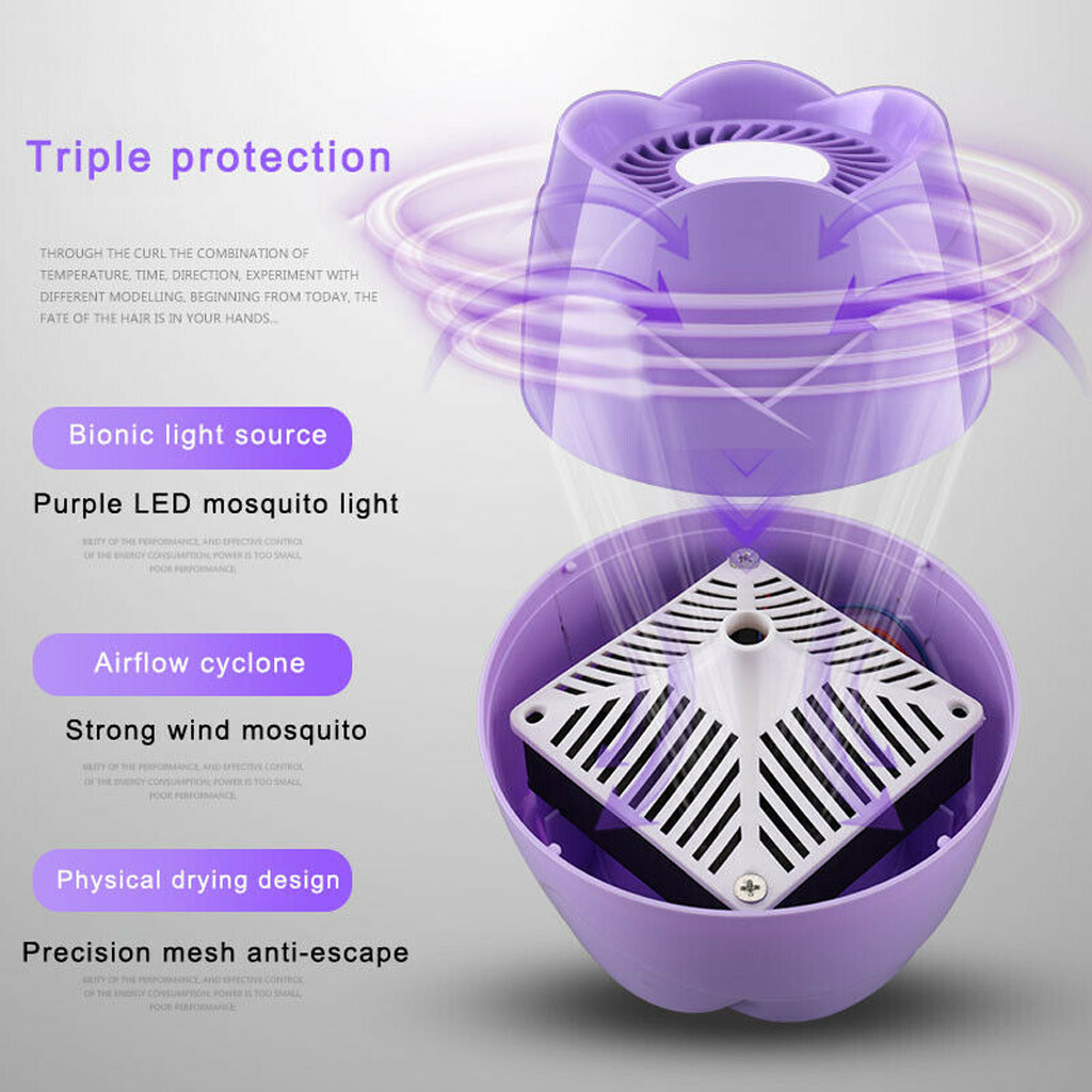 Умный Устранитель комаров для сада и дома, электронный прибор для  устранения насекомых, УФ лампа от комаров с Usb-зарядкой, Ловец мух |  AliExpress