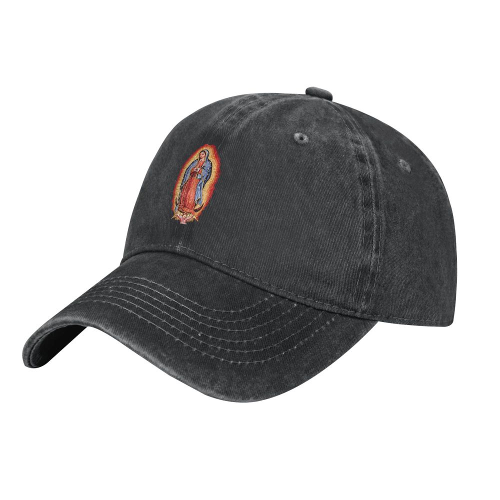 Unsere Dame von Guadalupe Jungfrau Mary Baseball mützen Schirmmütze Jesus Sonnenschutz Hüte für Männer Frauen – Detail 1