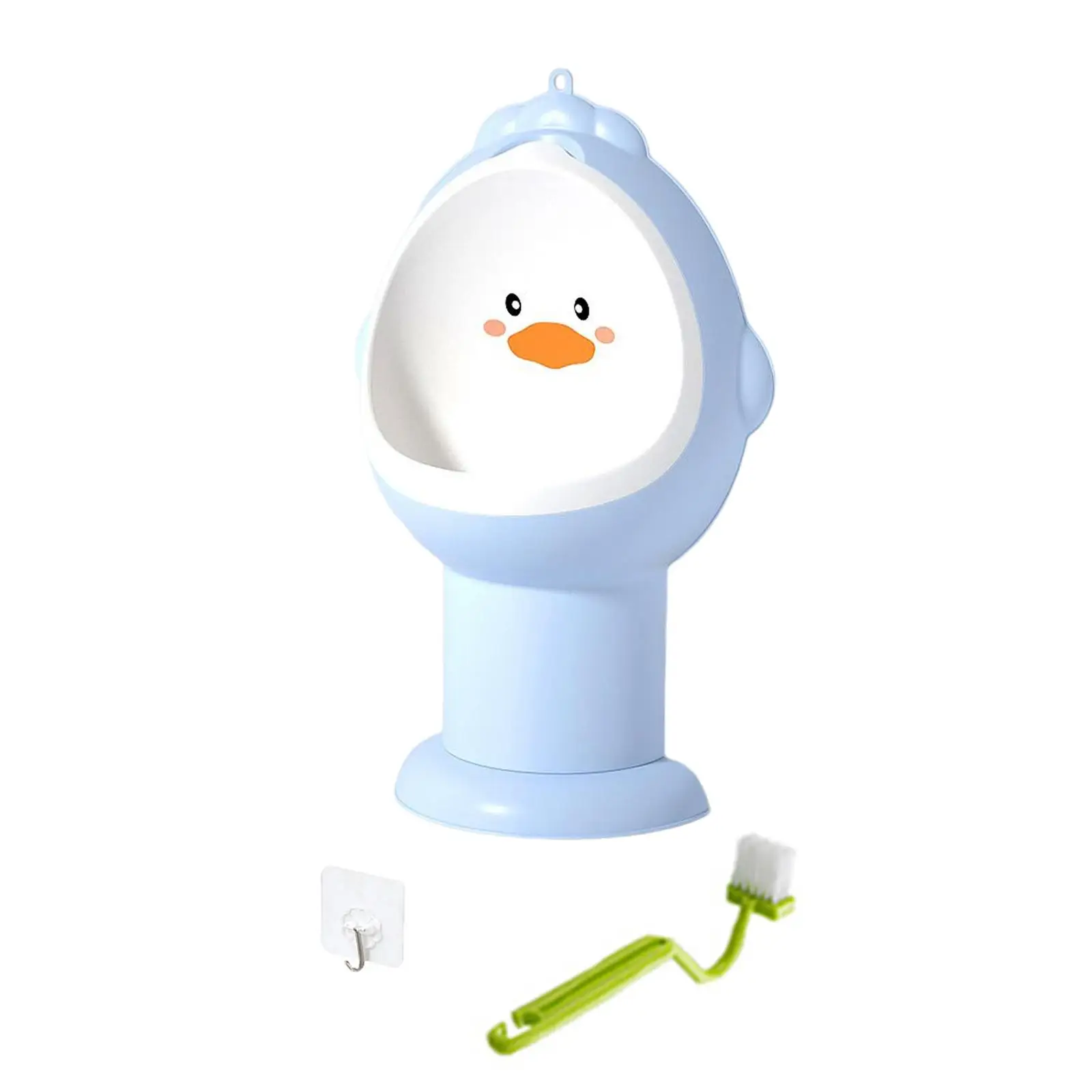 Hanging Children Stand Vertical Urinal with Cleaning Brush Portable Standing Potty Urinals Toilet Training