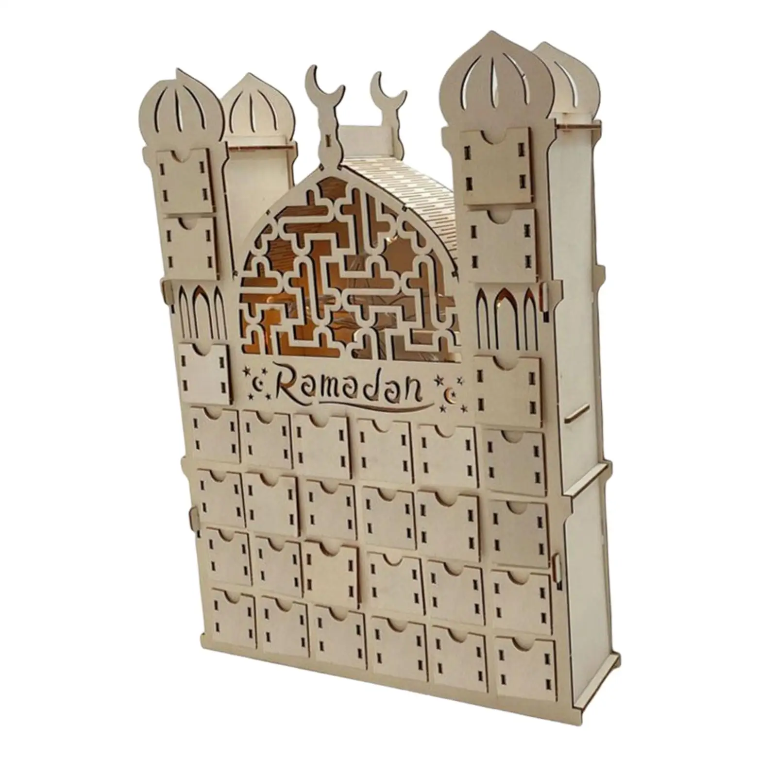 Eid Mubarak  Calendar Gift for Kids DIY Muslim Ramadan Advent Calendar