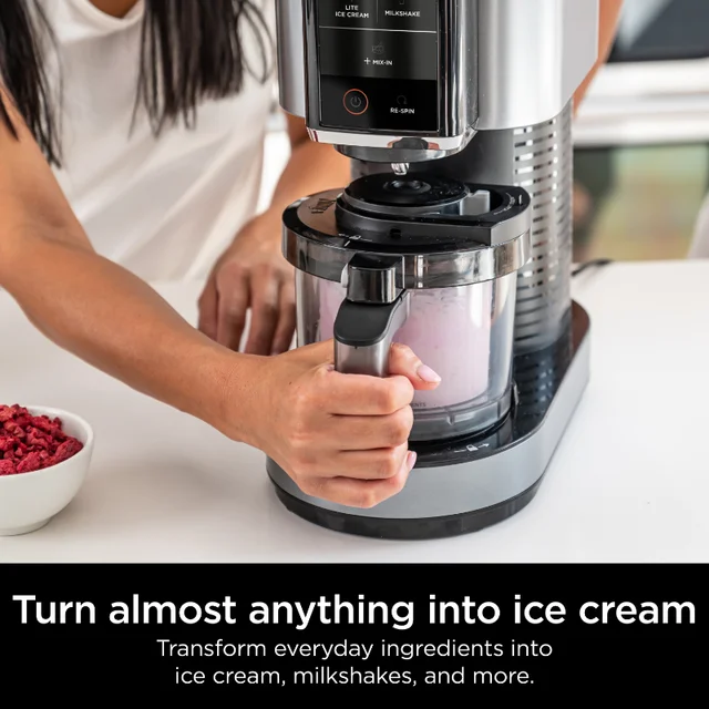 Ninja NC301 CREAMi Ice Cream Maker 7 One-Touch Programs USED