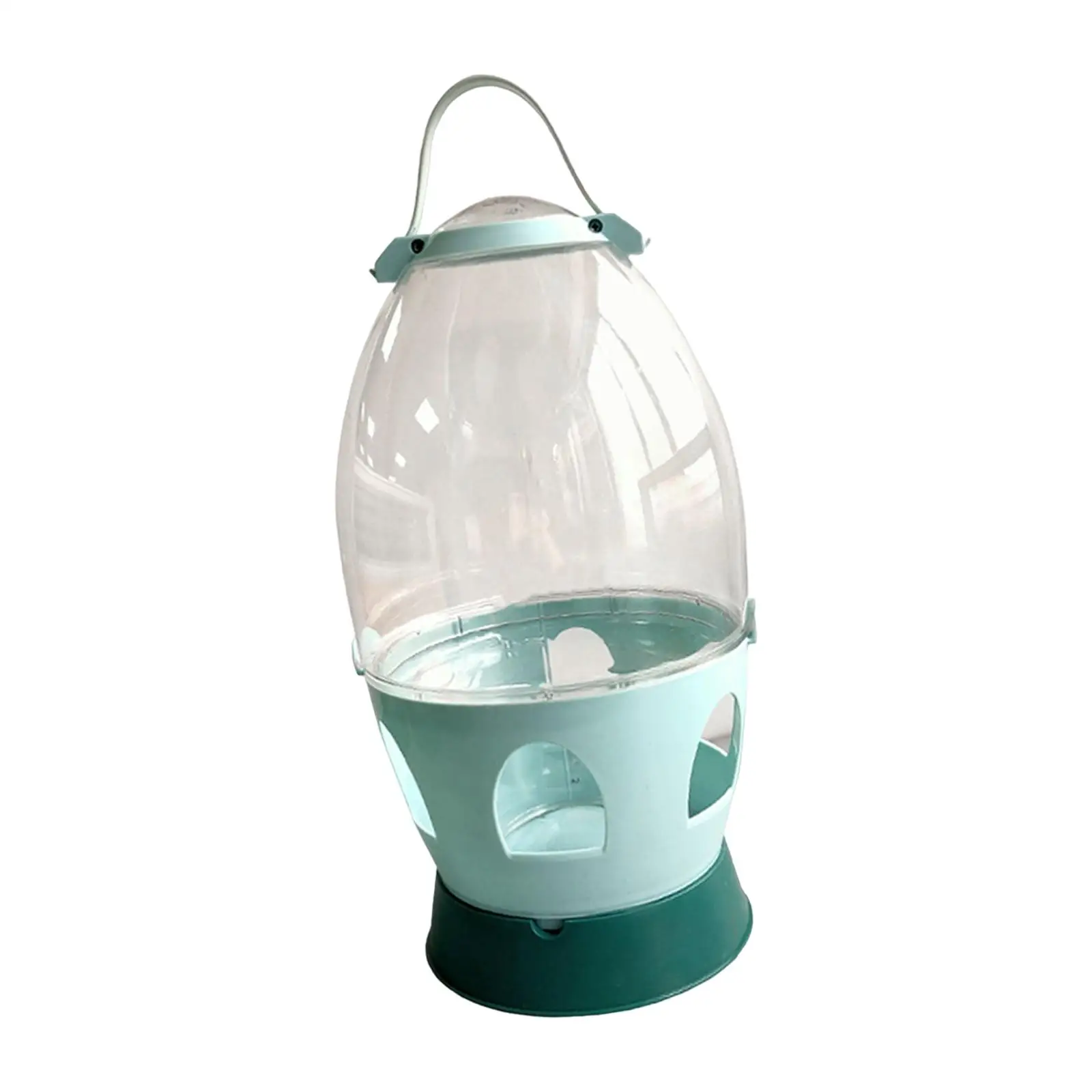 Pigeon Water Dispenser Automatic Feeder Water Pot Container with Handle Bird Drinker for Parakeet Duck Bird Cage Accessories