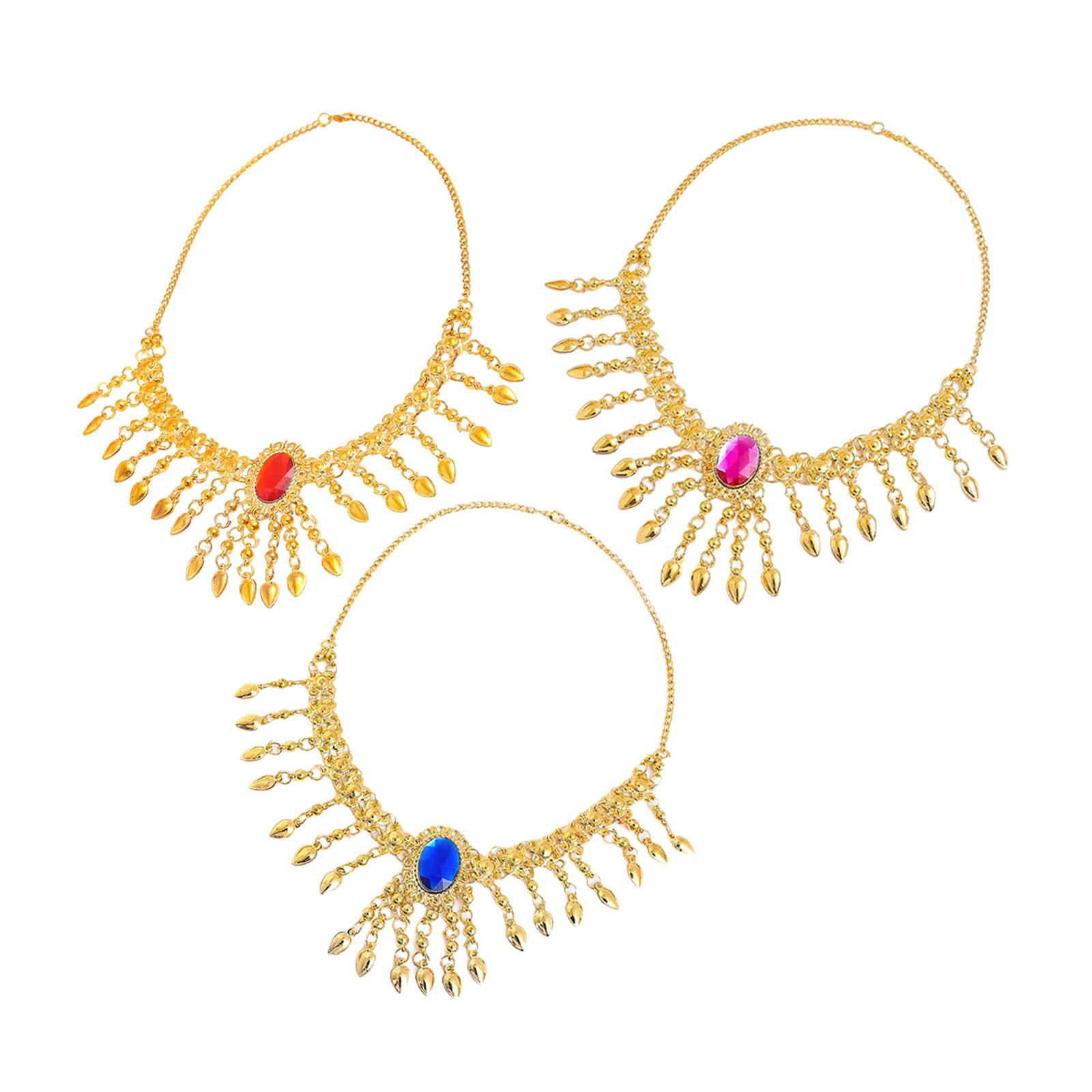 Belly Dance Headband Forehead Hair Accessory Tribal Jewelry Headdress for Women Girls