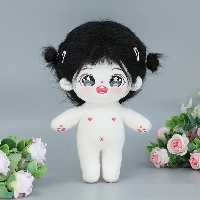 20cm Doll Kawaii Anime Plush Cotton Dolls Cute Stuffed Customization Figure  Toys Cotton DIY Doll Plushies Toys Boy Girl Gift - AliExpress