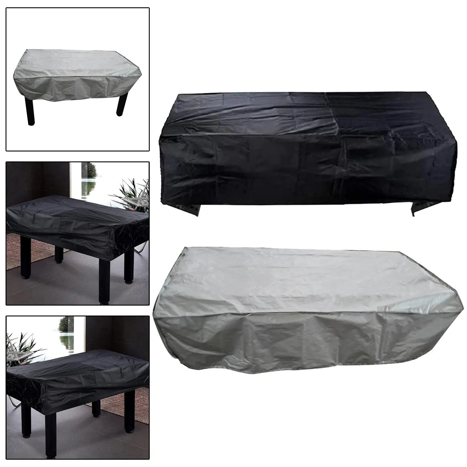 Foosball Table Cover Dustproof Table Protection for Indoor Outdoor Game Room