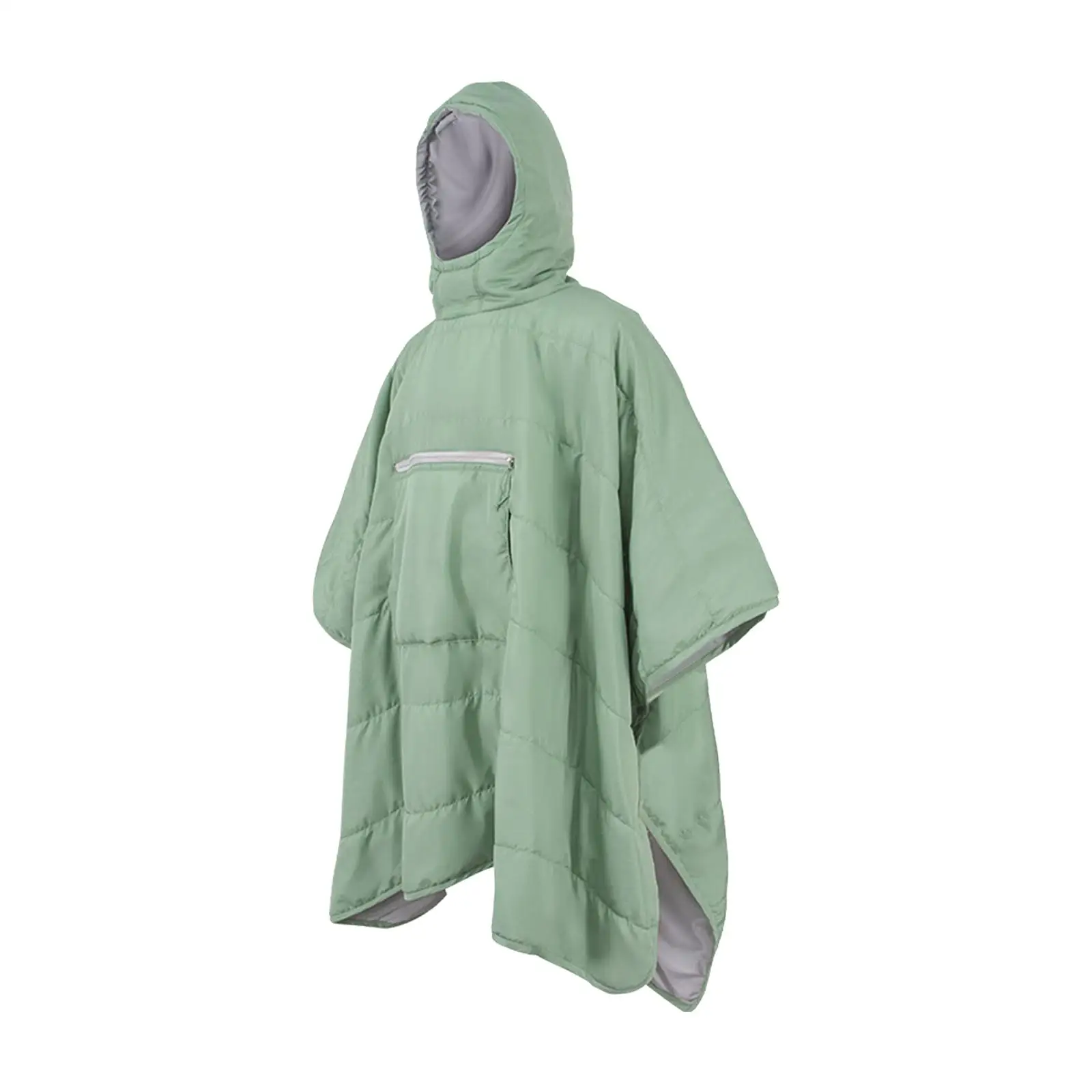 Sleeping Bag Cloak Hammock Hooded Blanket Warm for Hiking Beach Backpacking