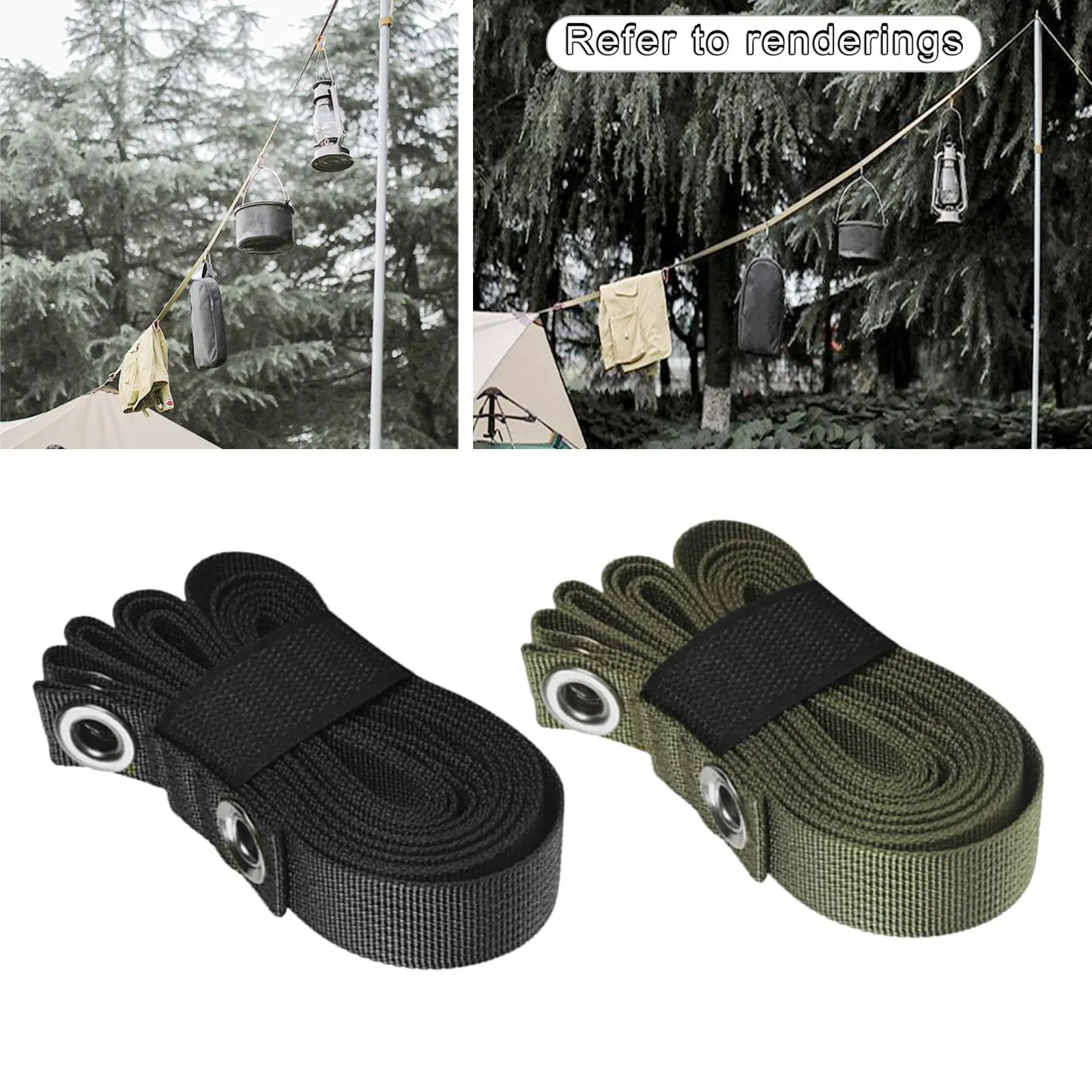 Camping Lanyard Organizer Camping Accessories Hanging Rope Extension Belt