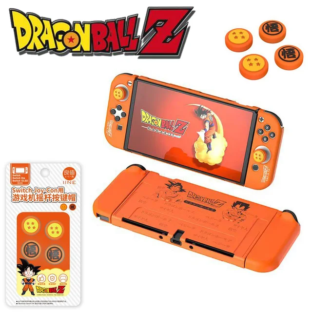 Joy-pad Sem Fio Dragon Ball Z Led Nintendo Switch Oled