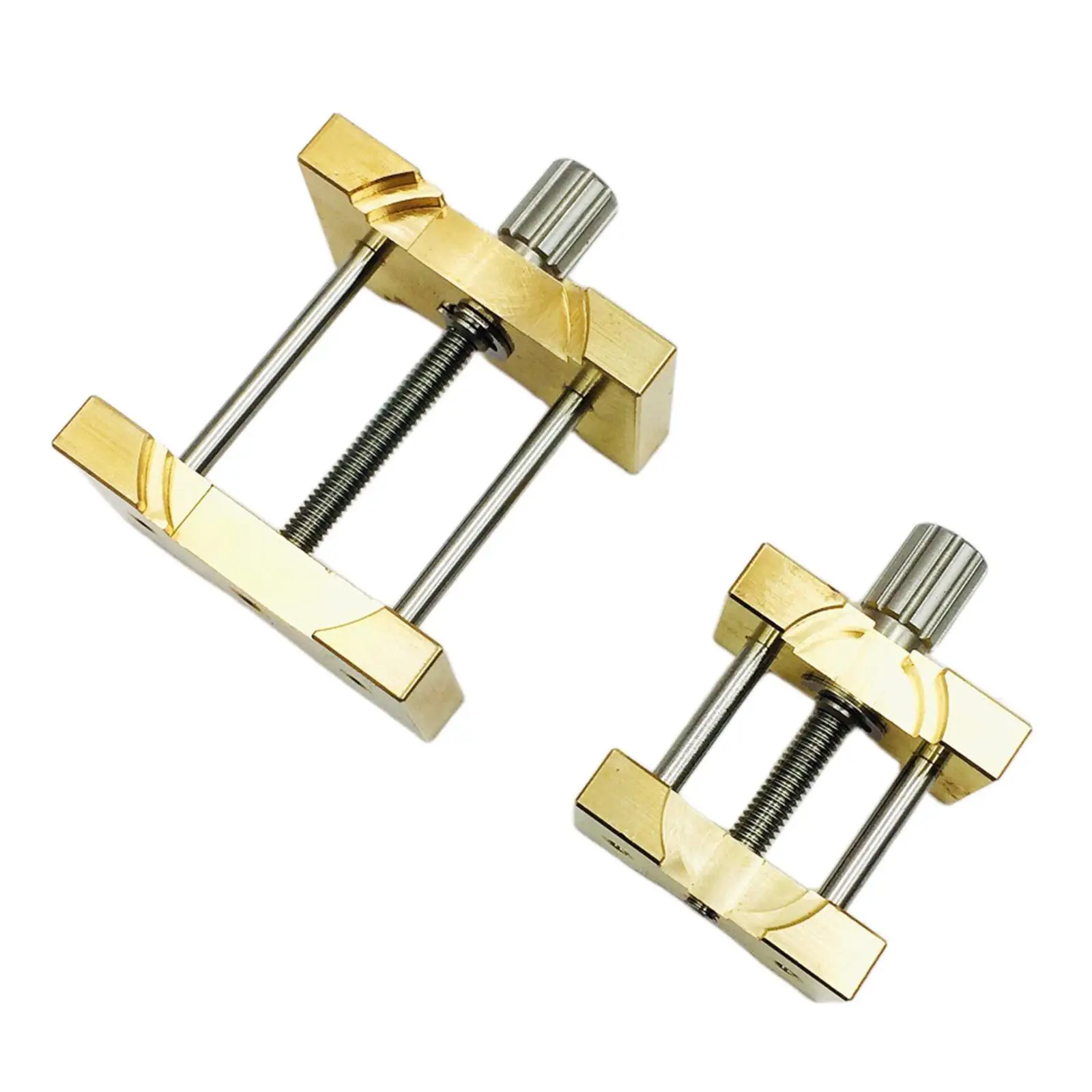 Set of  Copper Watch Movement Holder Fixed Base Opening Holder, Easy to use,Professional