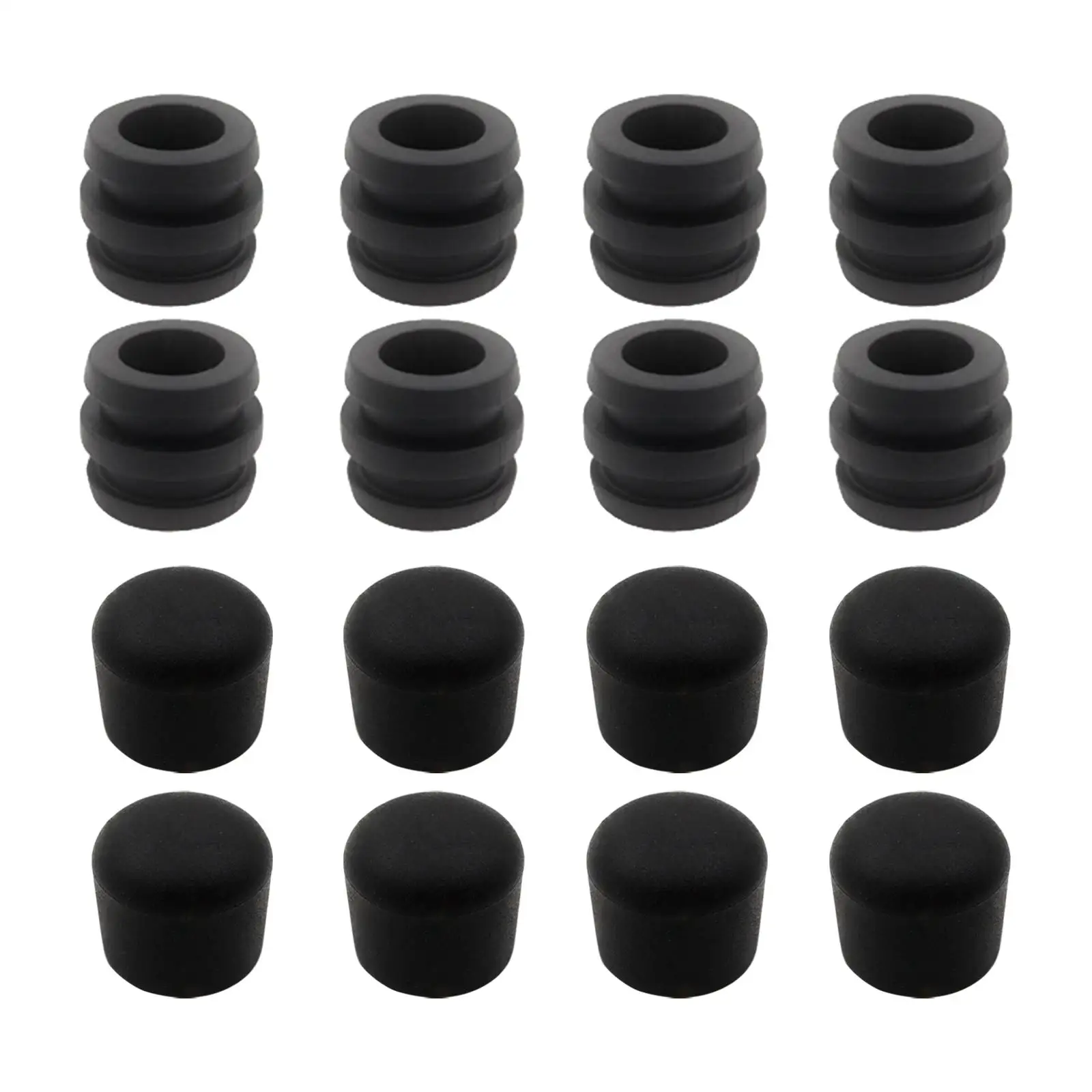 Rod Bumpers End Caps Table Soccer Durable Universal Plastic Parts Standard Foosball Tables Fussball Rod Bumper Buffer