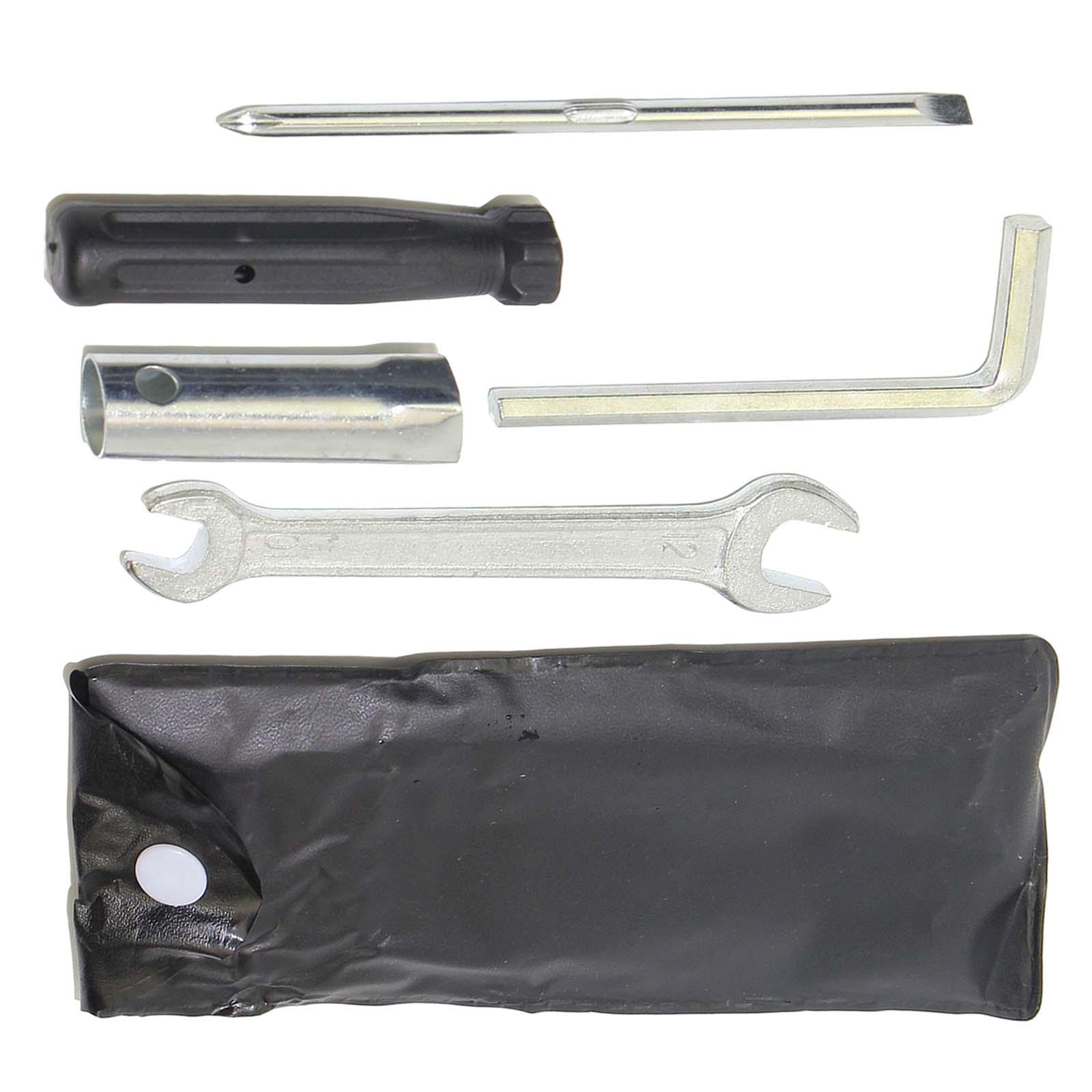 5Pcs Motorcycle Repair Tool Kit Maintenance Tool with Organizer Bag Sleeves Set Universal Motorcycle Kit for Electric Bikes