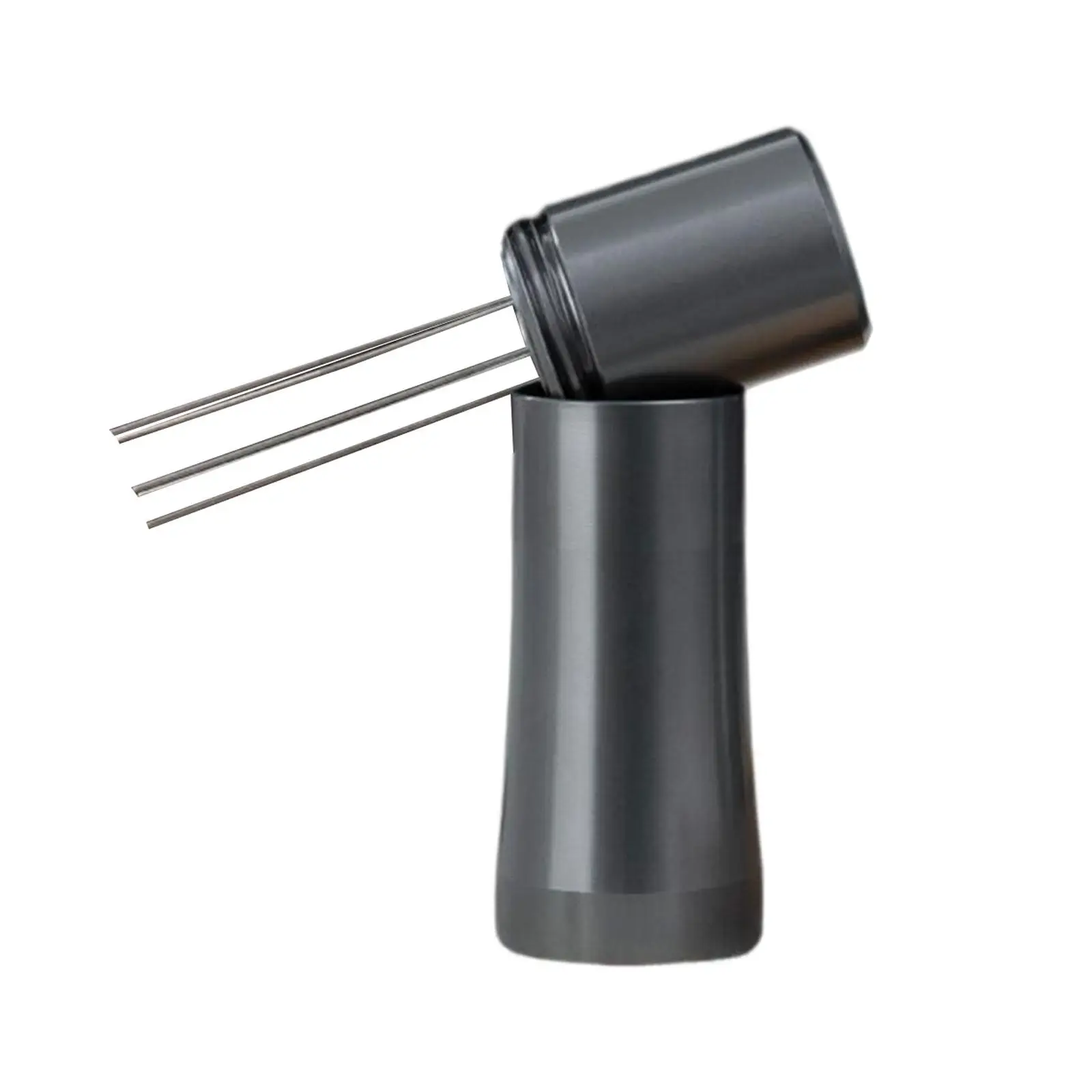 Hand Tamper Coffee Stirring Tool with Stand Reusable for Western Restaurant