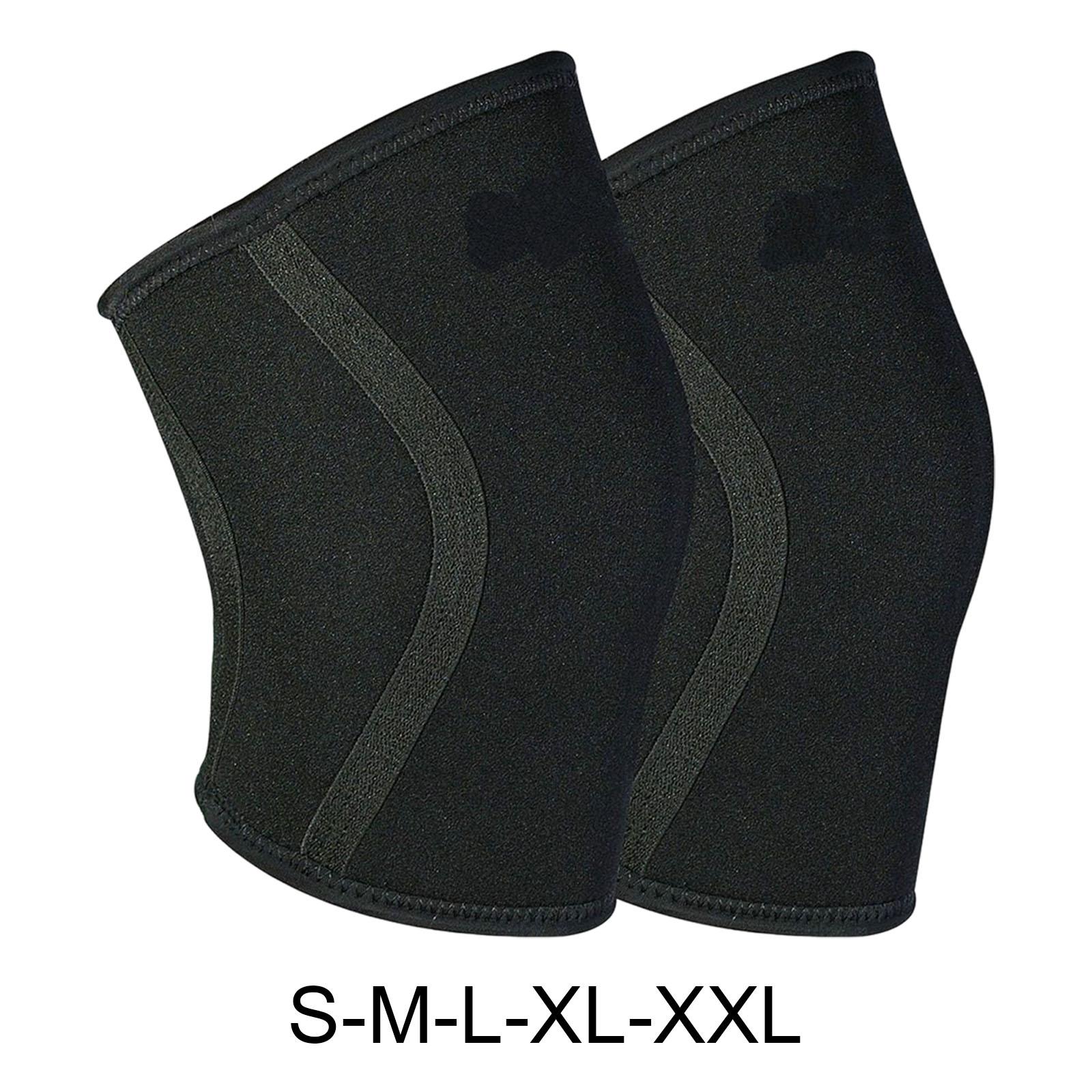 2x Knee Brace Support Patella Pad Women Men Protector Knee Sleeves for Cycling Fitness Outdoor Workout Jogging