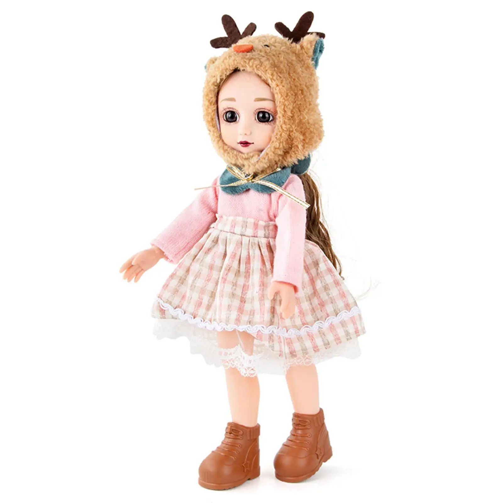 Beautiful Baby Doll Princess Doll Dress up Doll Toy Fashion Dress for Kids