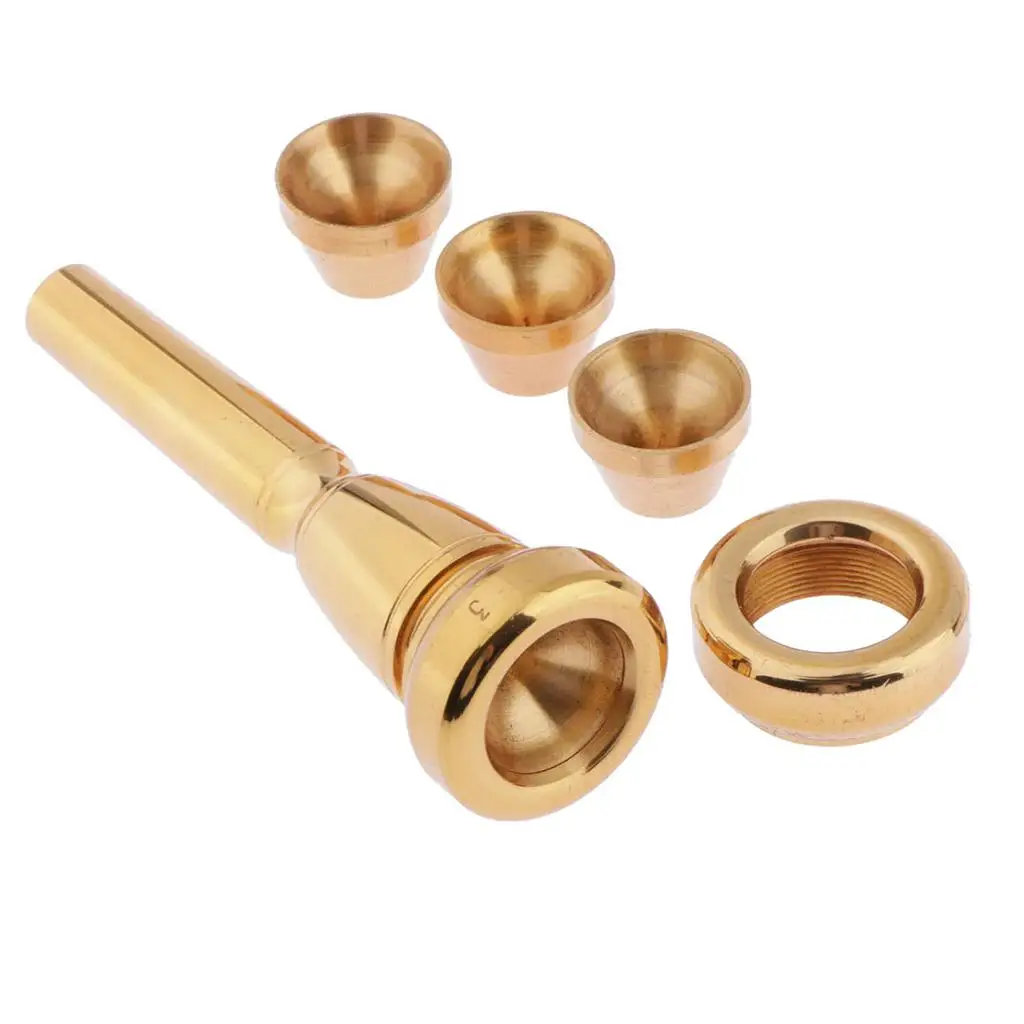  2C 3C 2B 3B Mouthpiece for Bb Trumpet Plated A