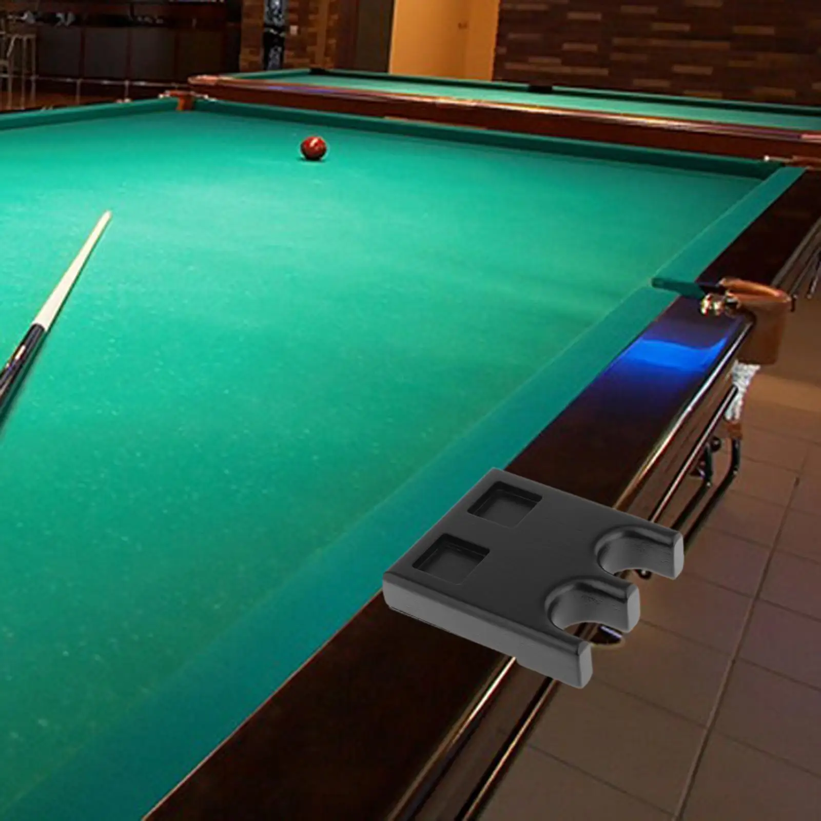 Pool Cue Holder for Table Snooker Rod Rack Pool Cue Accessories Billiard Cue Holder for Game Room Table Bar Billiard Player