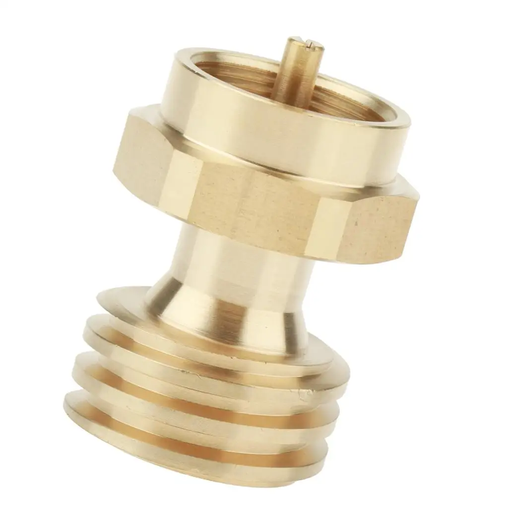 Refill Adapter Cylinder Throwaway Disposable Cylinder - Solid Brass Regulator