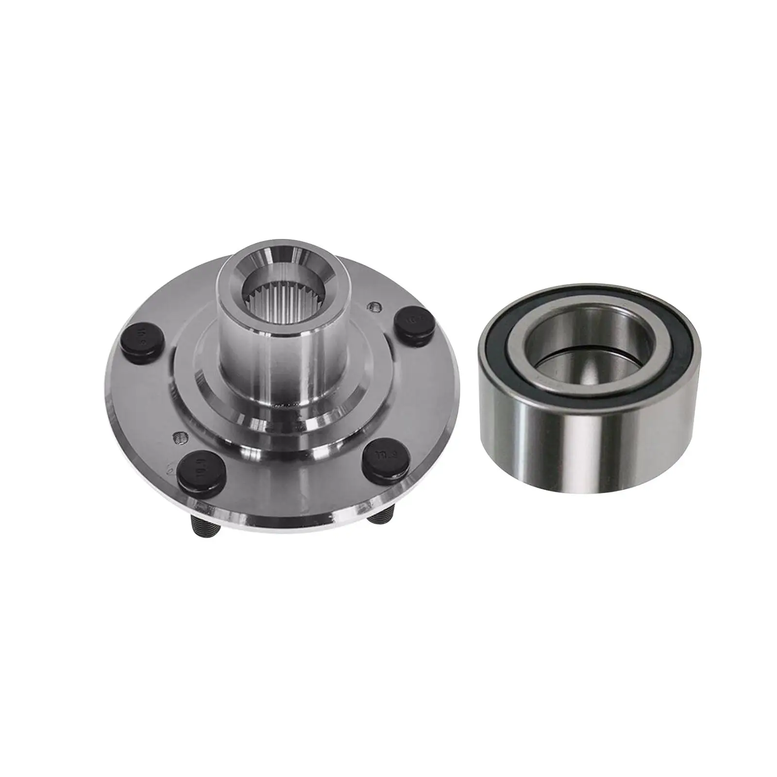 Front Wheel Hub Bearing Set WH188 Nt510110 Hub81 510110 Durable Accessories Replacement Assembly for Lincoln Mkc 2015-2019