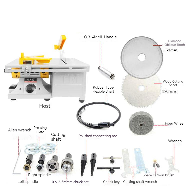 Title 2, 220V Multifunktionale Elektrische Holzbearbeitu...