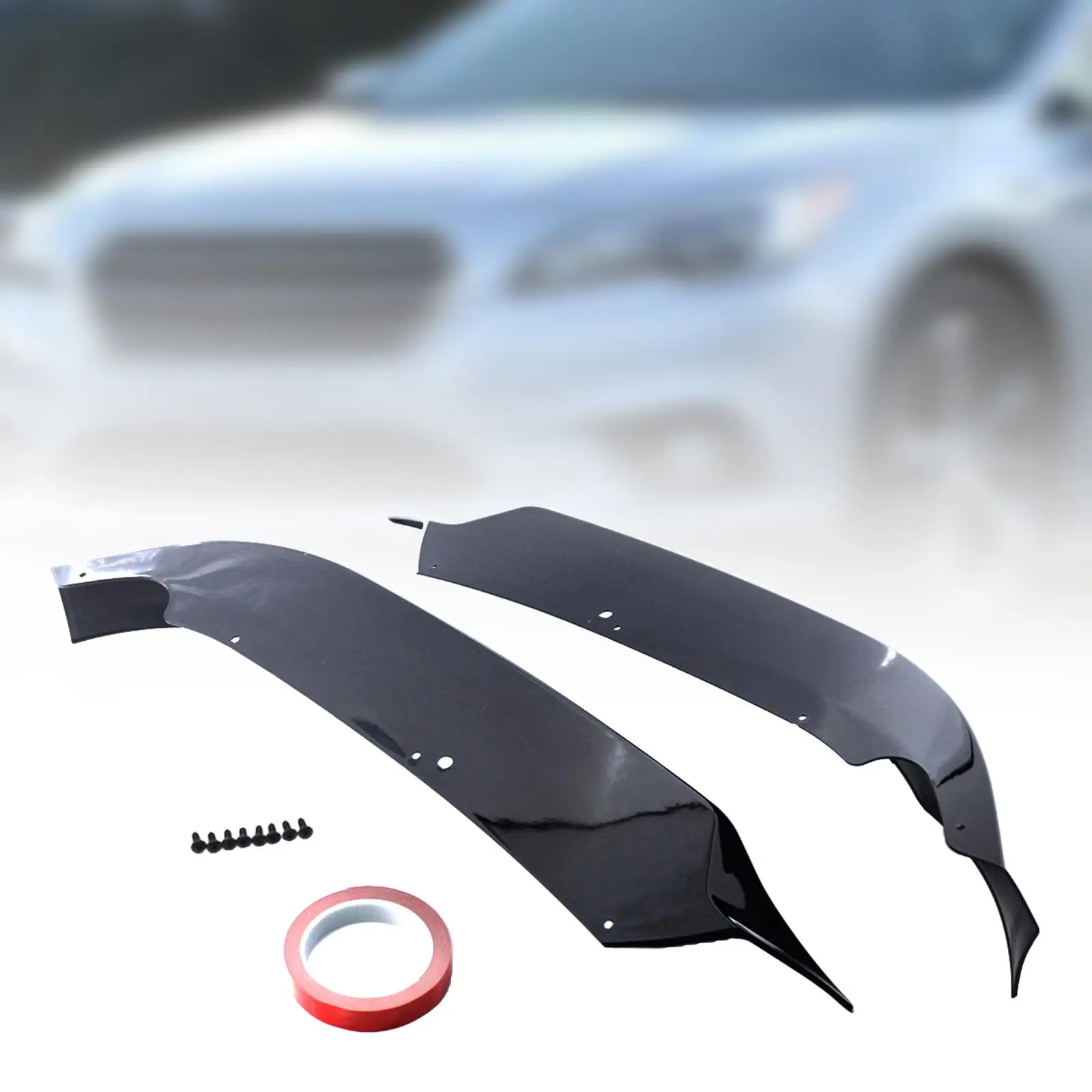 Car Front Bumper Lip Splitter Cover Repair Parts Gloss Black for BMW 3 Series