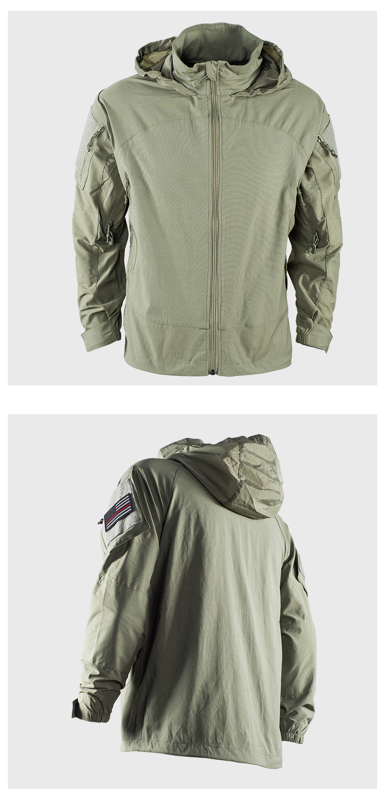 PCU L5 Soft Shell Tactical Charge Clothes Seals Nylon Jacket