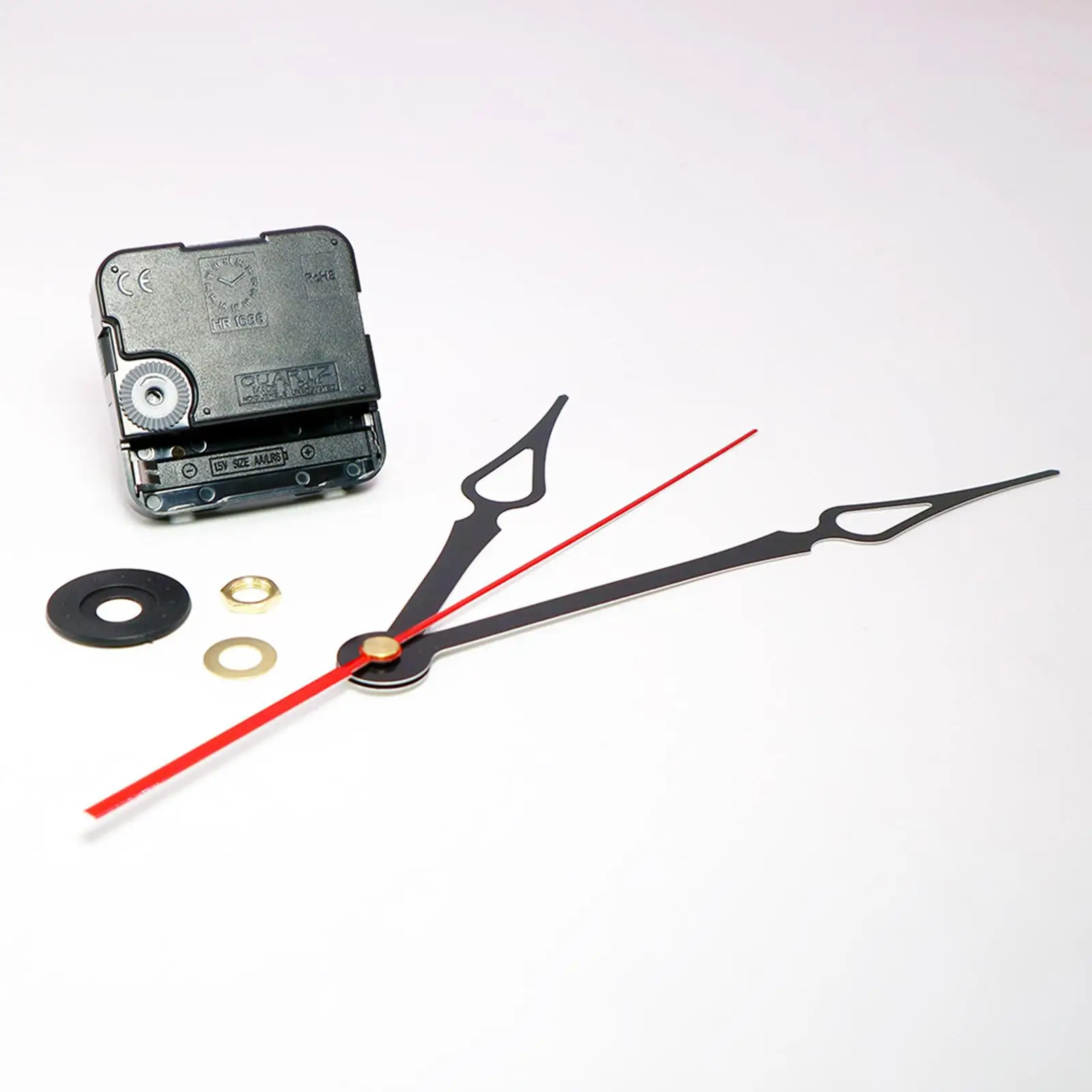 Wall Clock Movement, 24-Hour Clock DIY Replacement Repair Kit Parts - Hands, Motor and Mechanism