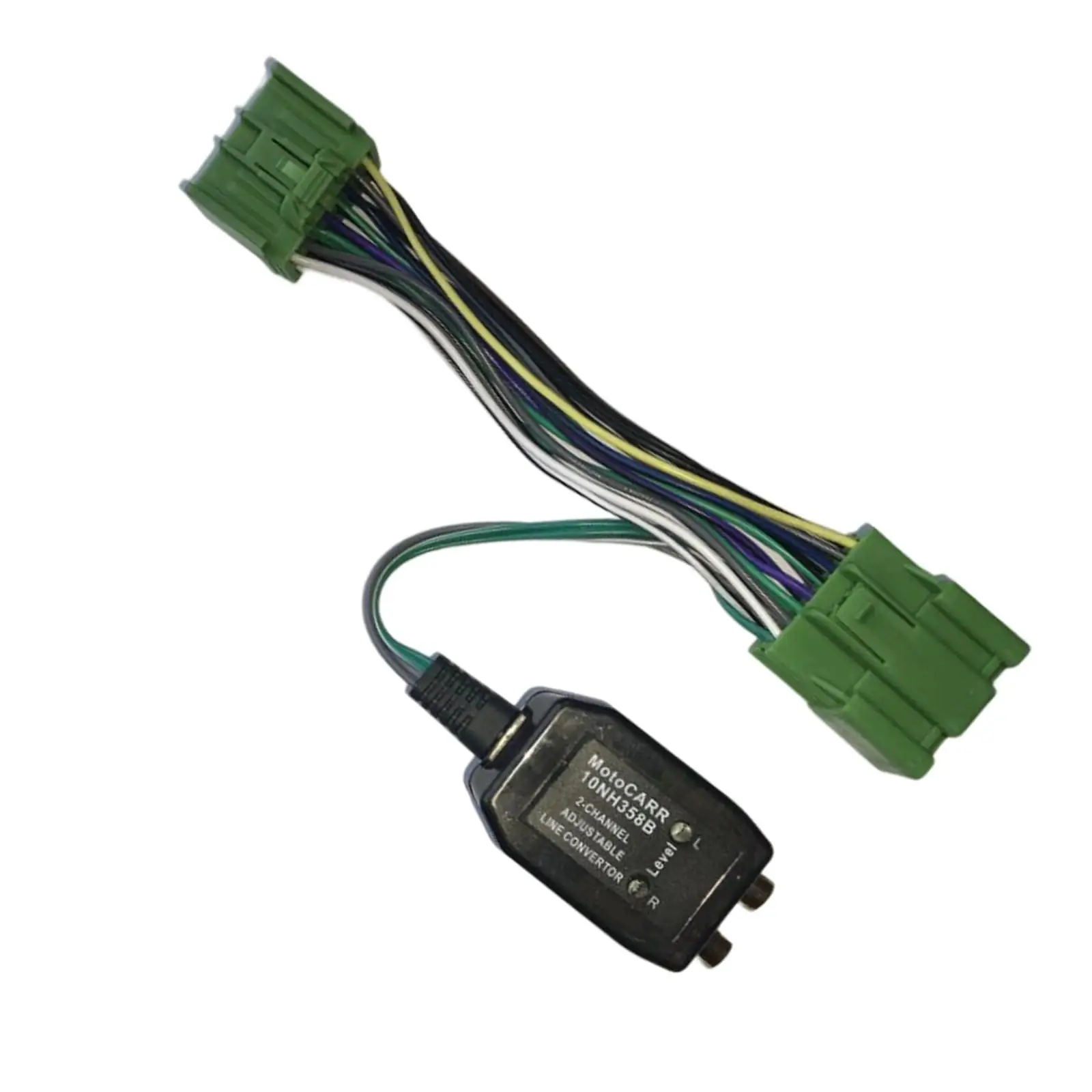 71-2107 Aftermarket Radio Wiring Harness Add Amplifier Adapter Interface Amp Select for Direct Replaces Supplies Parts