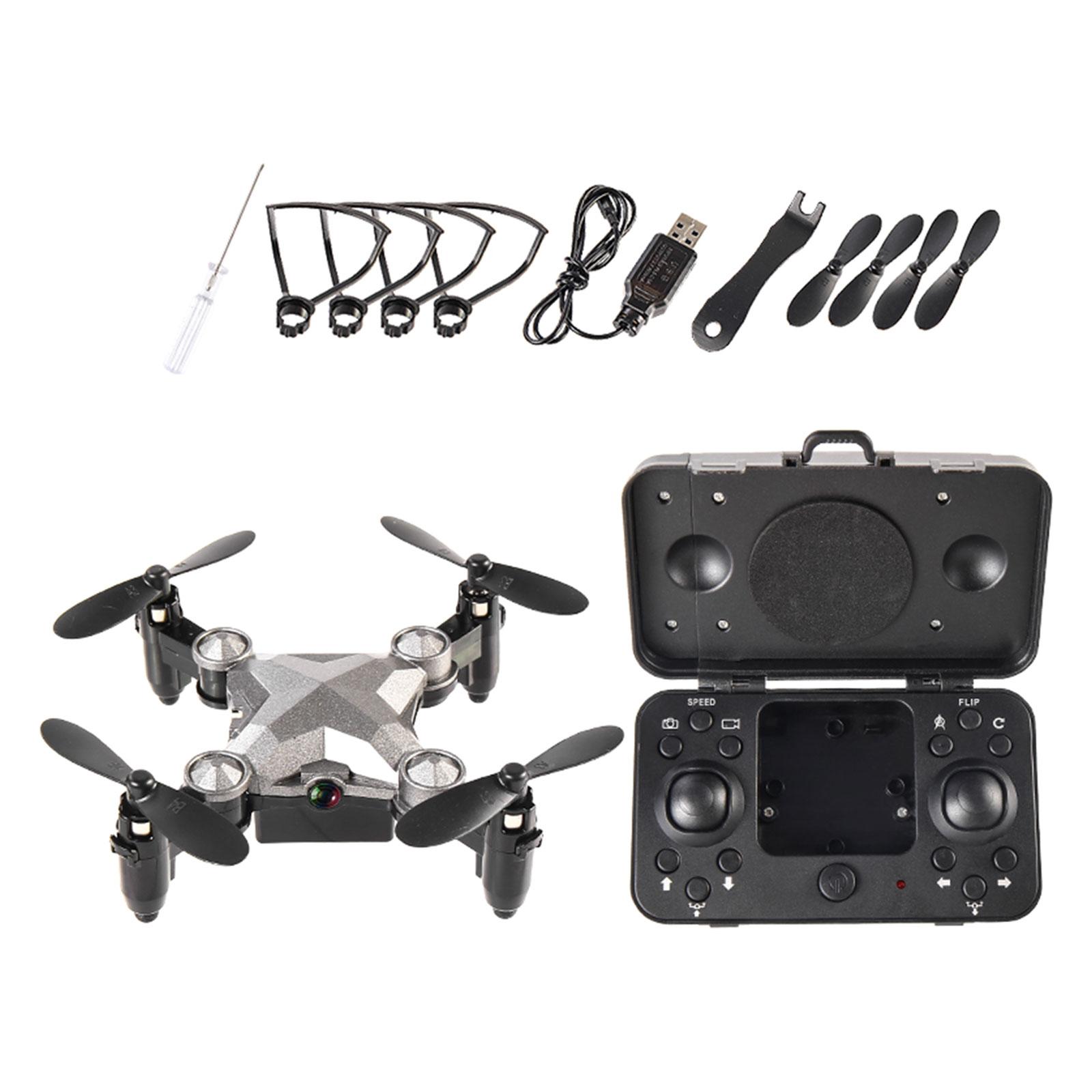 Mini Drone Clear Photography 720 Camera 2.4G WiFi Real Time Transmission Luggage Folding RC Airplane for Birthday Gift Children