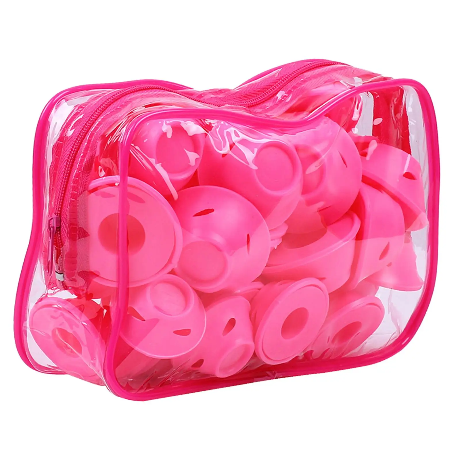 30x Hair Rollers Mushroom Design Silicone No Heat Curling for Natural Curls