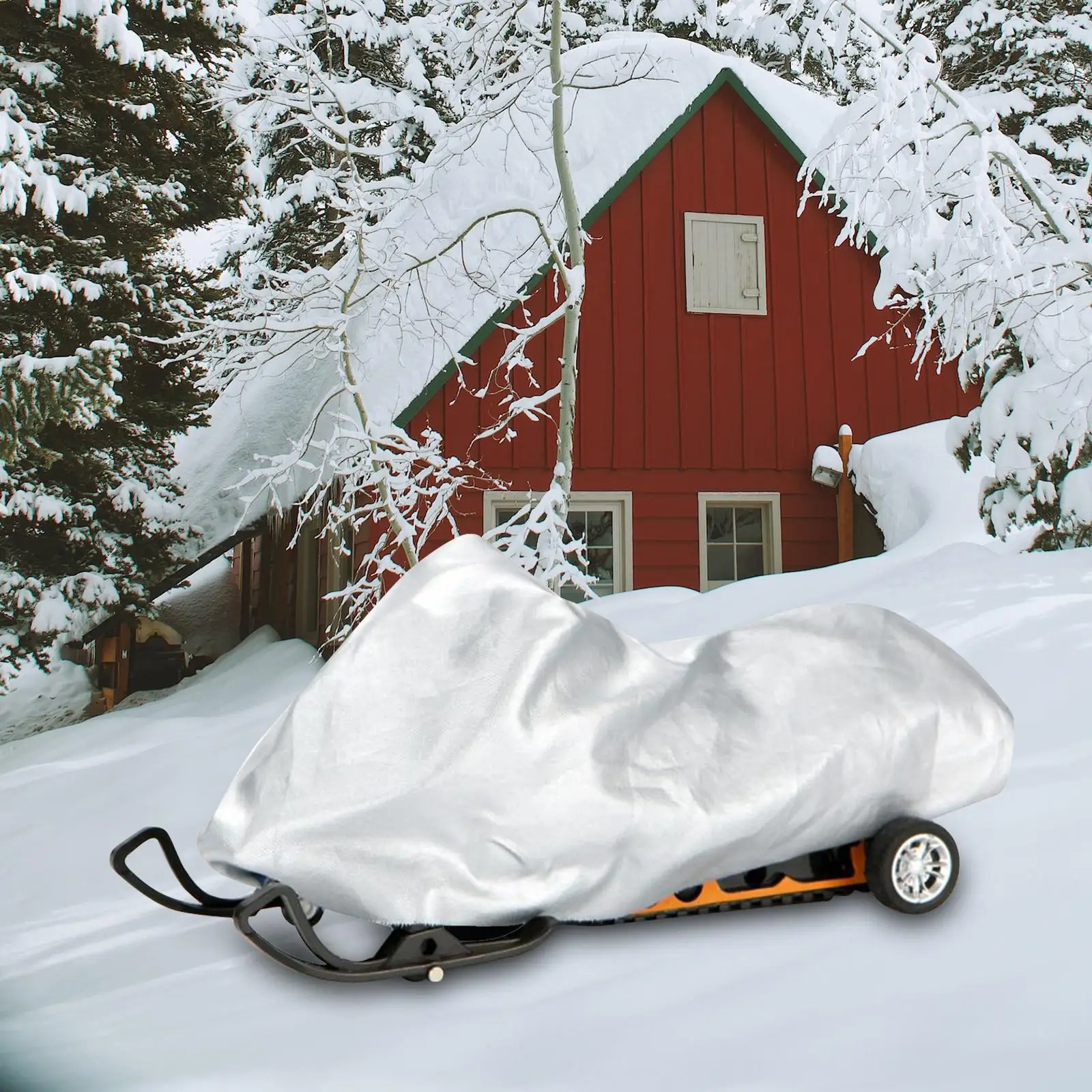 Snow Sled Shield Rain Snow Cover Protector Outdoor Snowmobile Travel Covers