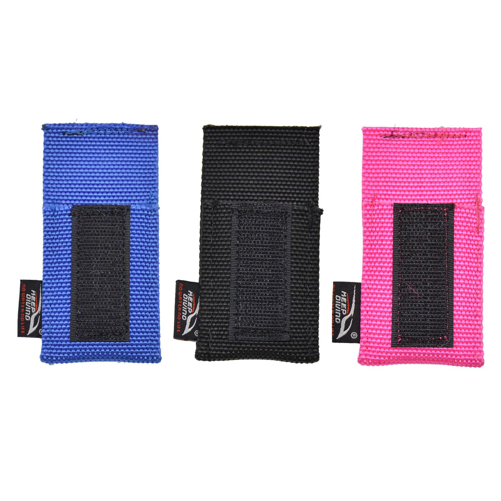Nylon Scuba Cutter Holder Case Scabbard with D Ring Knives Webbing Pouch for Snorkeling Spear Fishing Free Diving Watersports