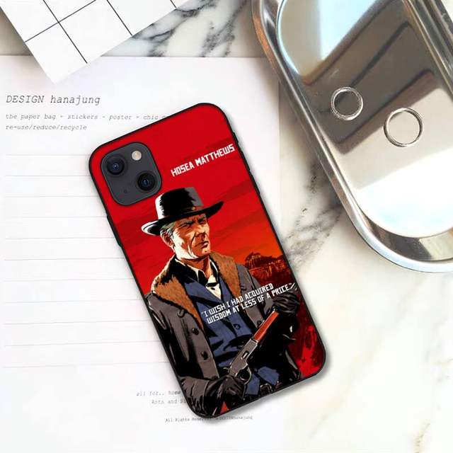 Custodia per telefono Red Dead Redemption RDR 2 per iPhone 11