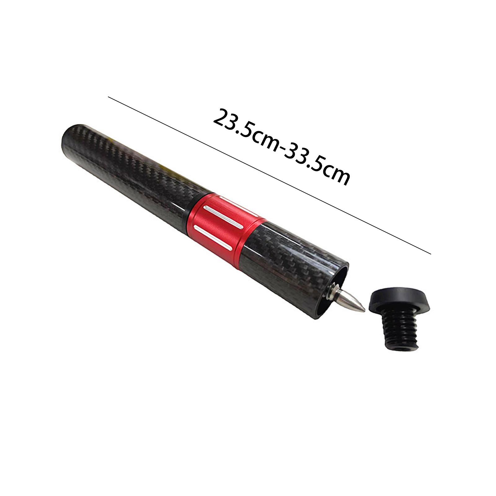 Pool Cue Extension Lightweight Aluminum Alloy Cue Shaft Holder Parts Snooker Pool Cue Extender Billiard Cues Weighted