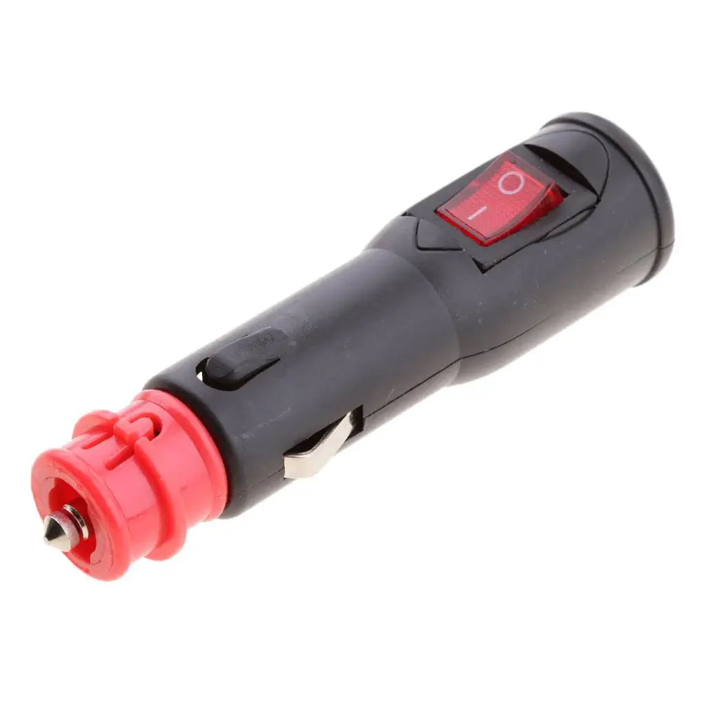 Car  Lighter Power Connection  Socket Adaptor Male Plug 12V UK