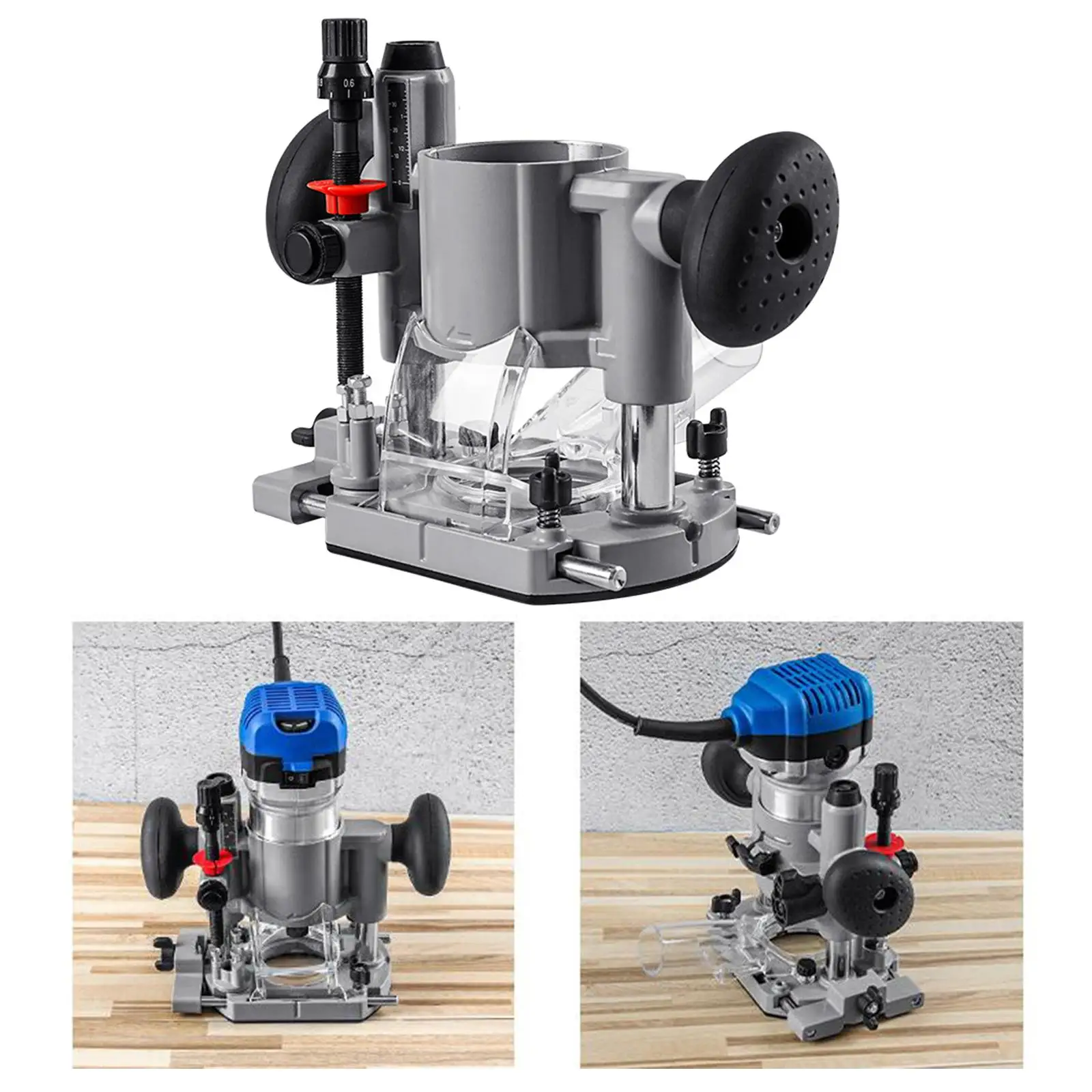 Electric Trimming Machine Accessories Trimming Machine Base Plunge Router Base for Edge Trimming